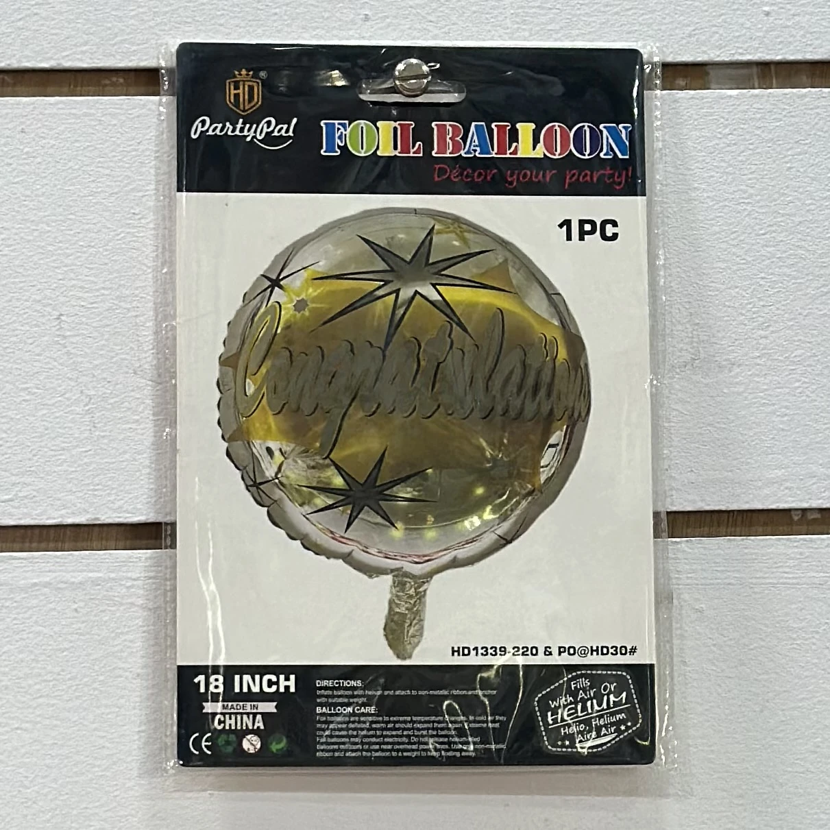 HD PartyPal Foil Balloon.