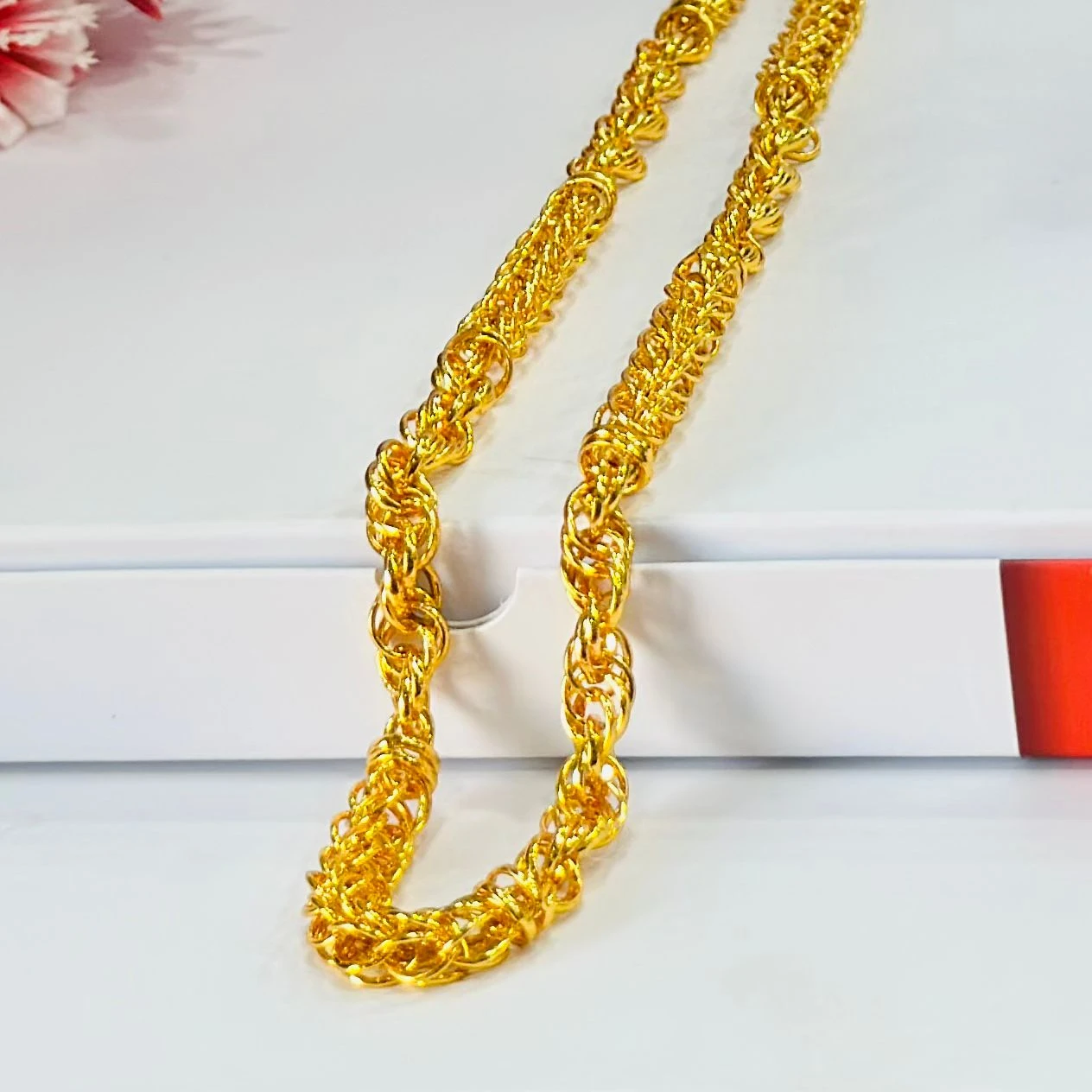 Stylish Gold plated design chain