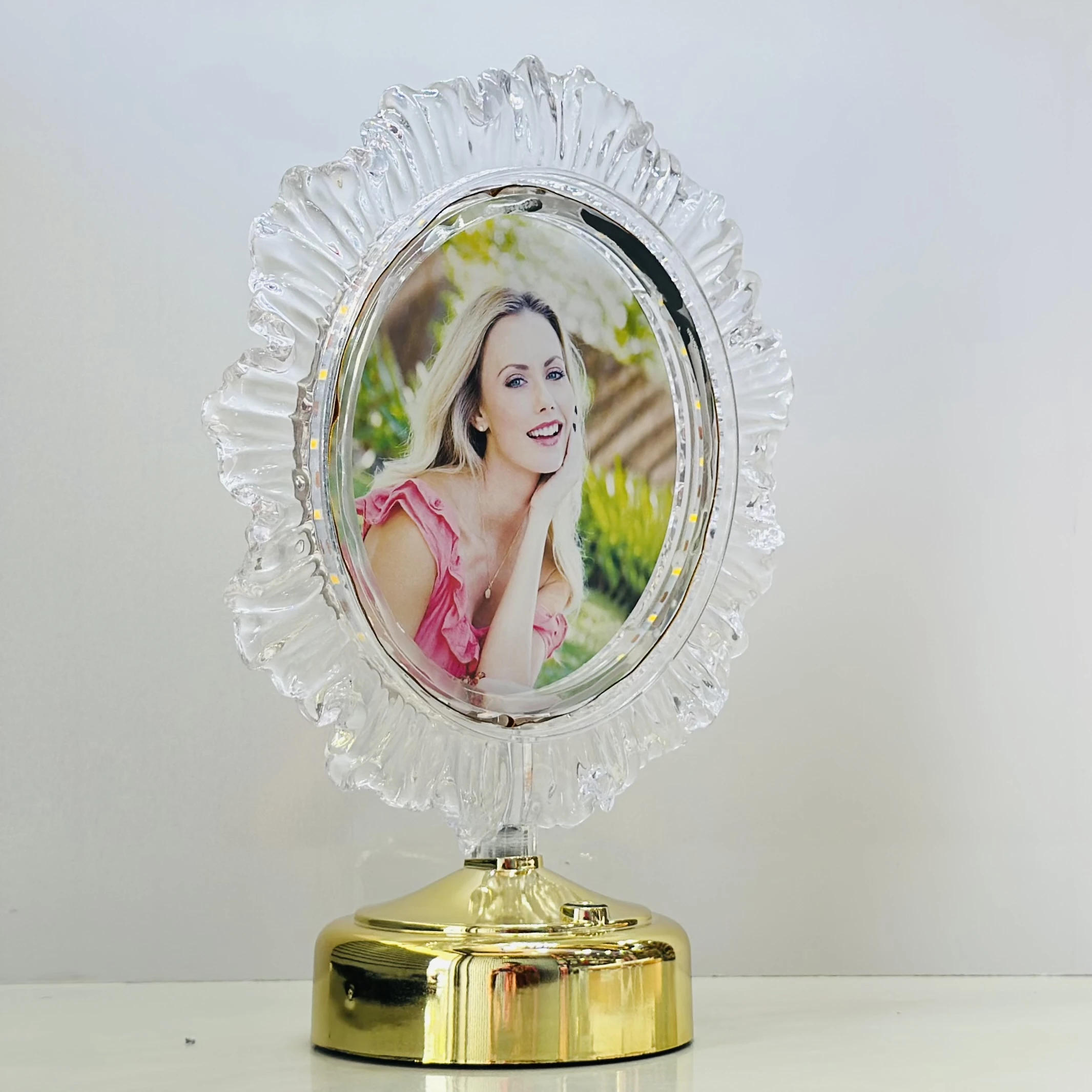 LED Table Lamp with Photo Frame(SKU-51B5QS)