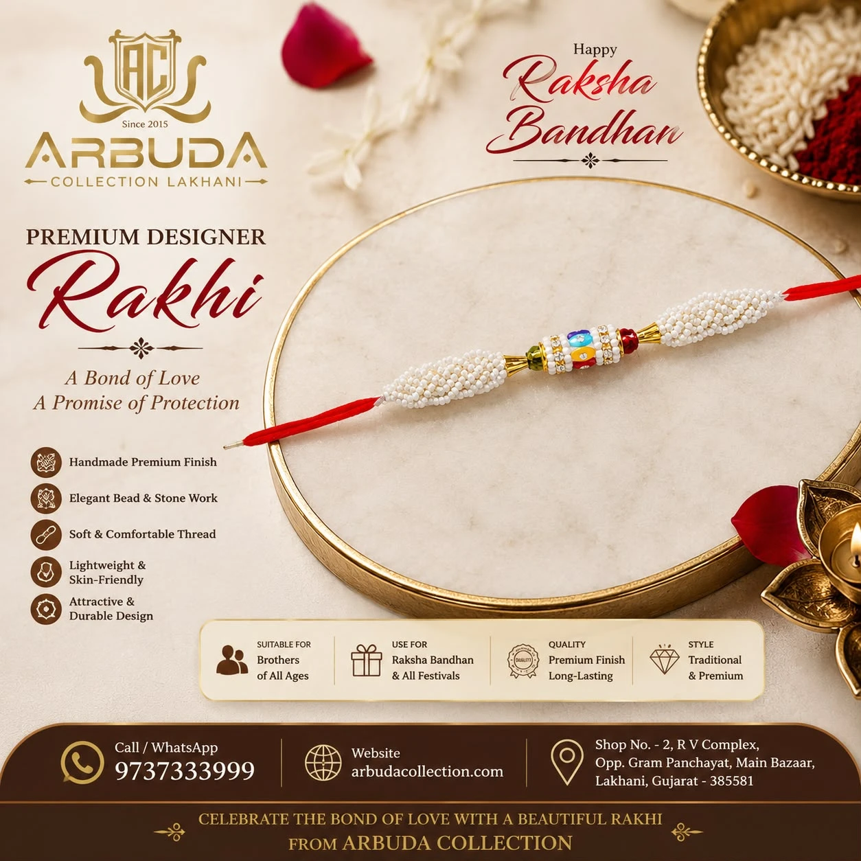 Tranding design Rakhi