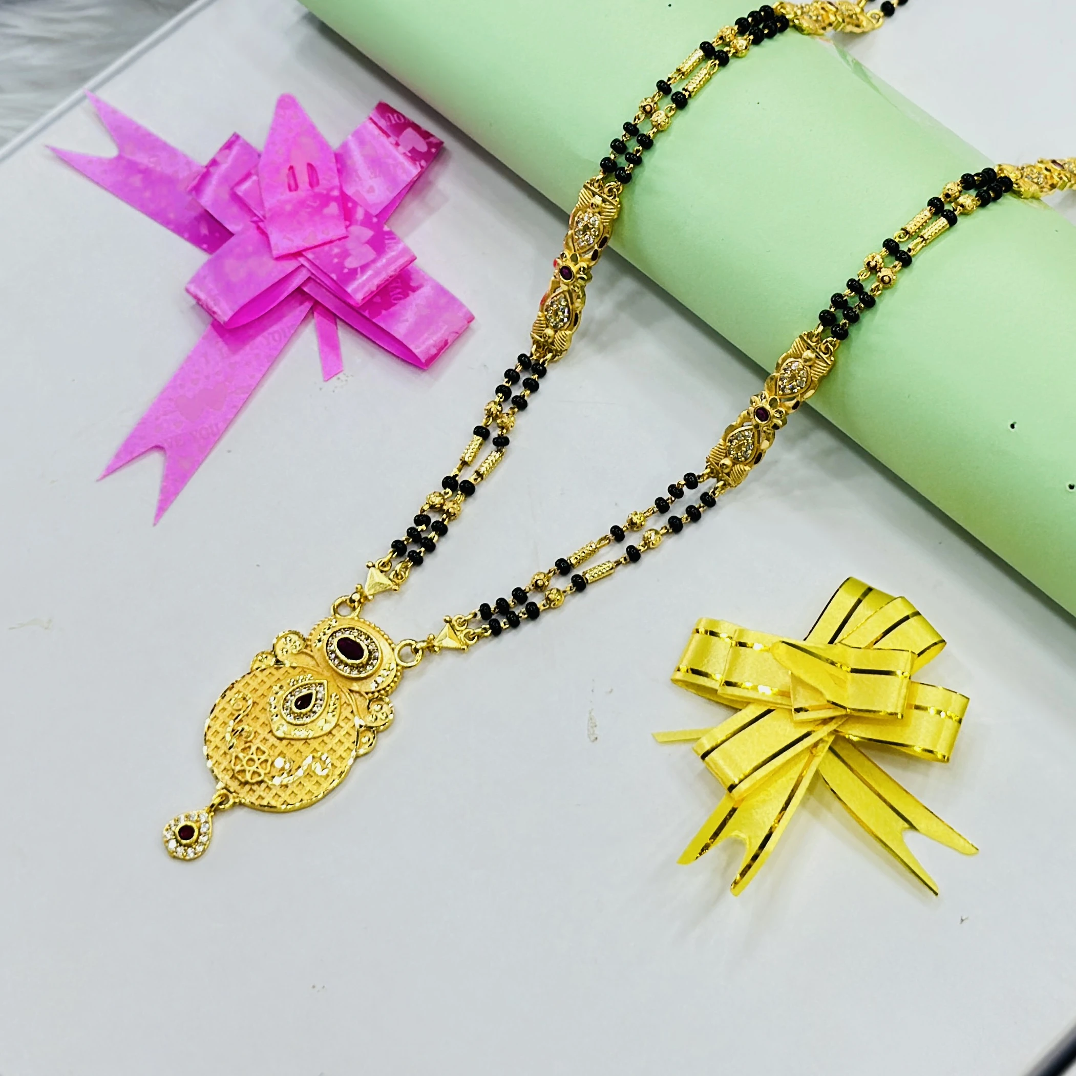 Gold plated Mangalsutra