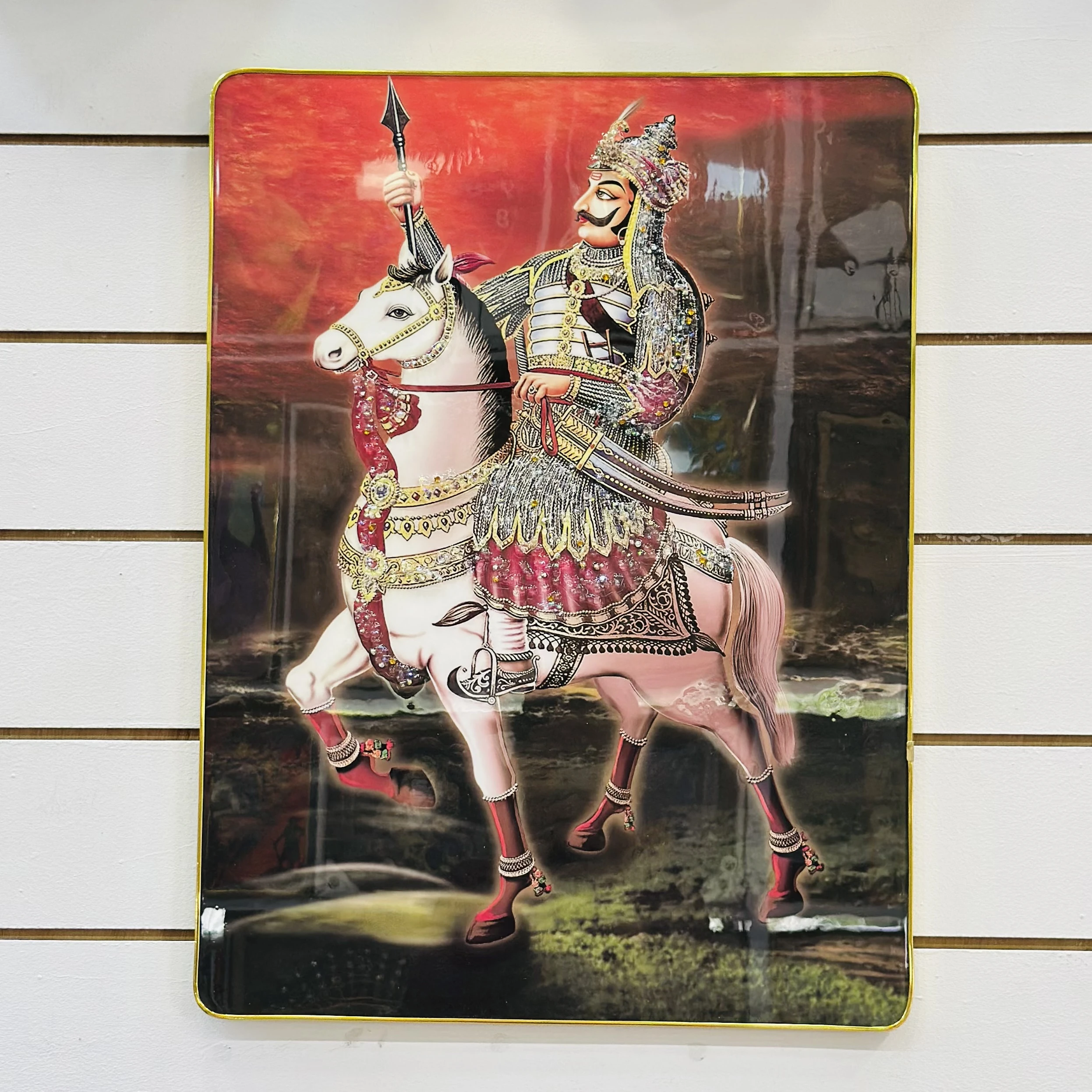 maharana Pratap Wall Hanging Photo Frame(SKU-H5L2XG)