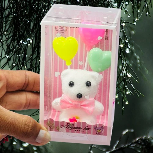 Teddy bear gift set or showpiece