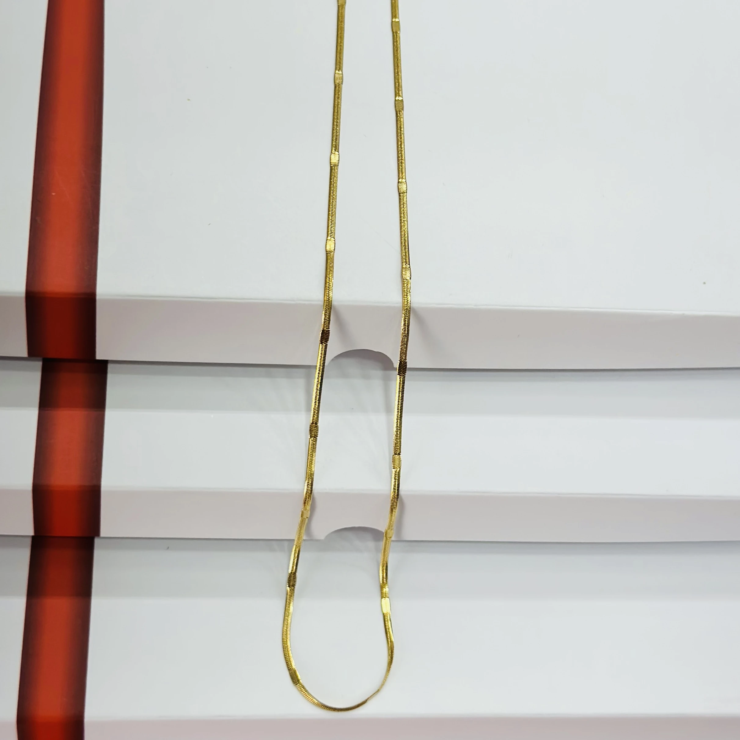 Gold plated chain
