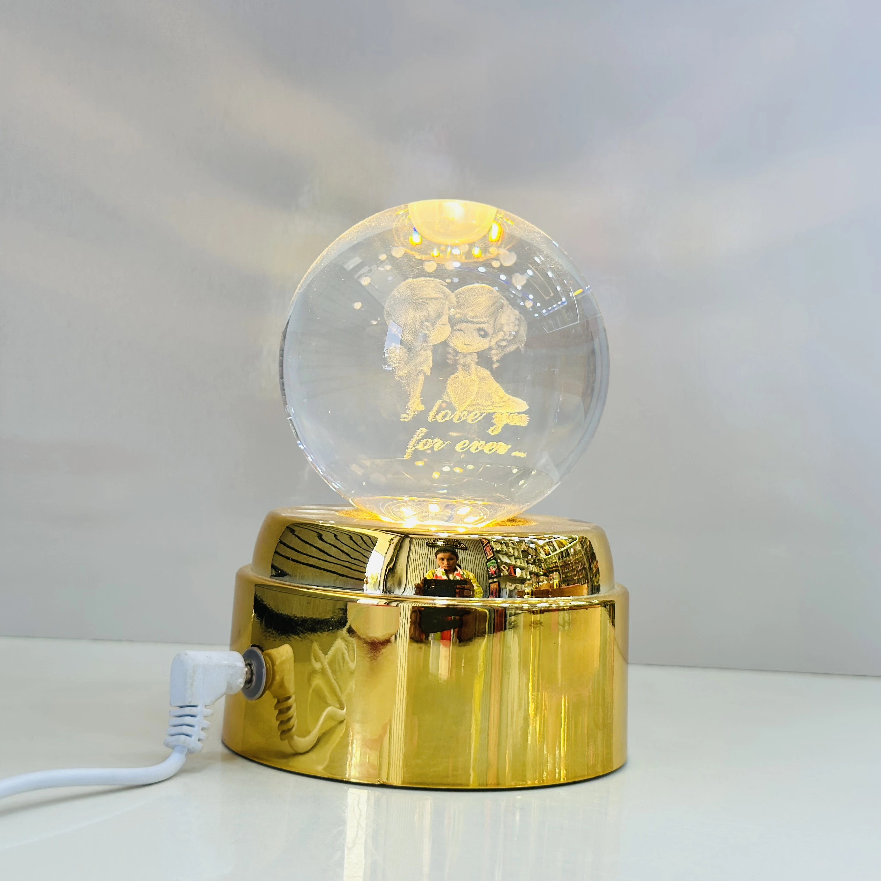 LED Galaxy Crystal Ball(SKU-055VKI)