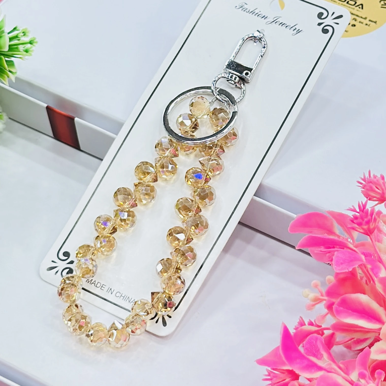 Crystal Fancy Girls Keychain