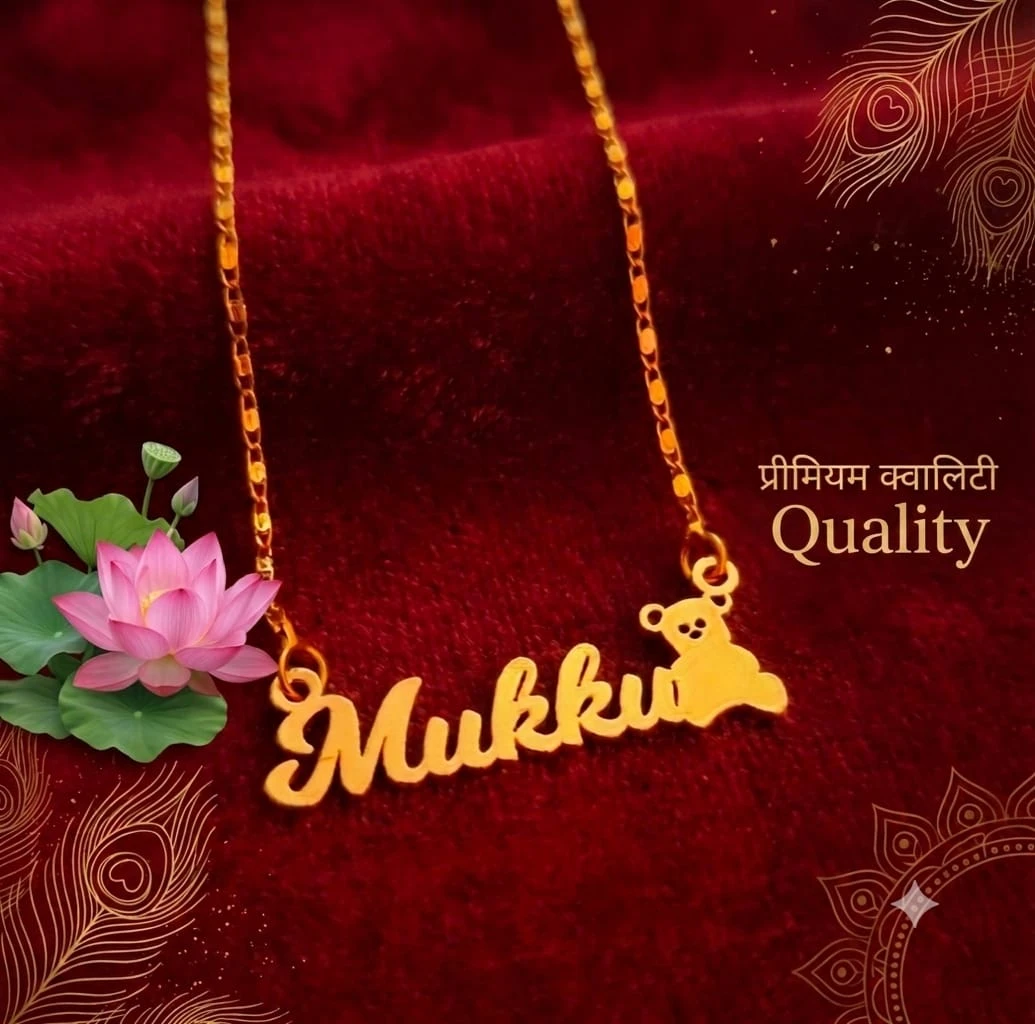 personalized name mangalsutra.