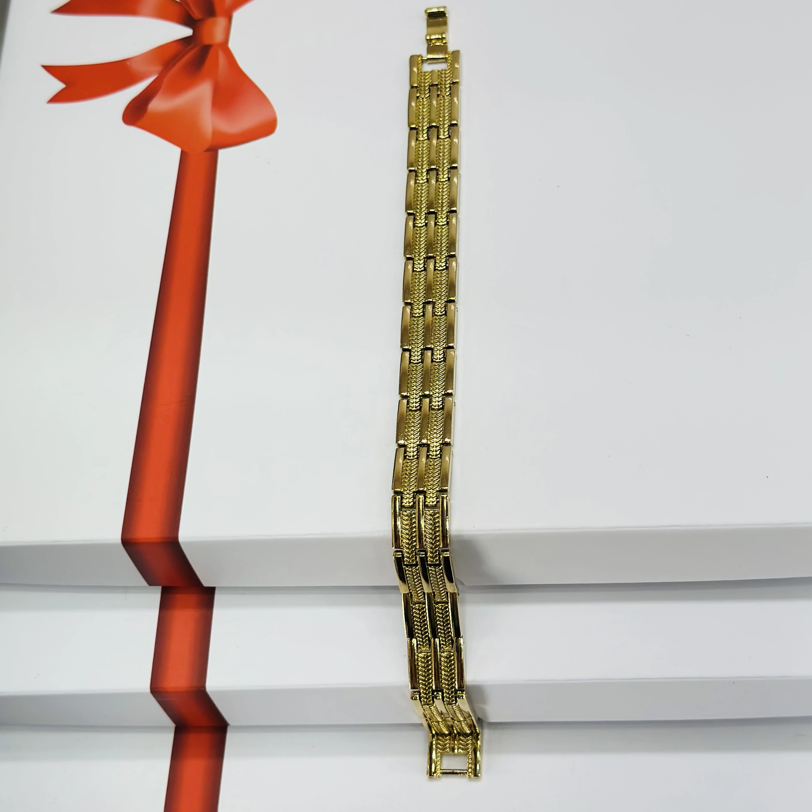 1 GRAM GOLD DIAMOND BRACELET FOR MEN