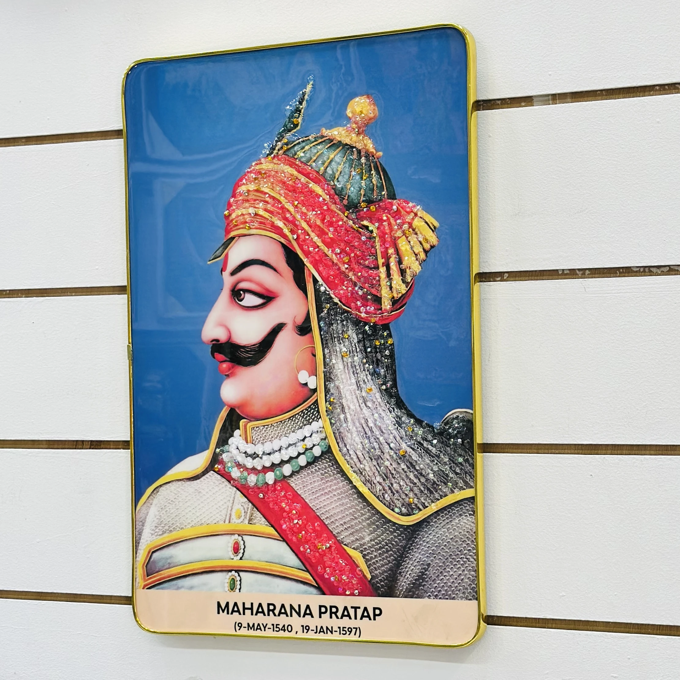maharana Pratap Wall Hanging Photo Frame(SKU-QL030P)