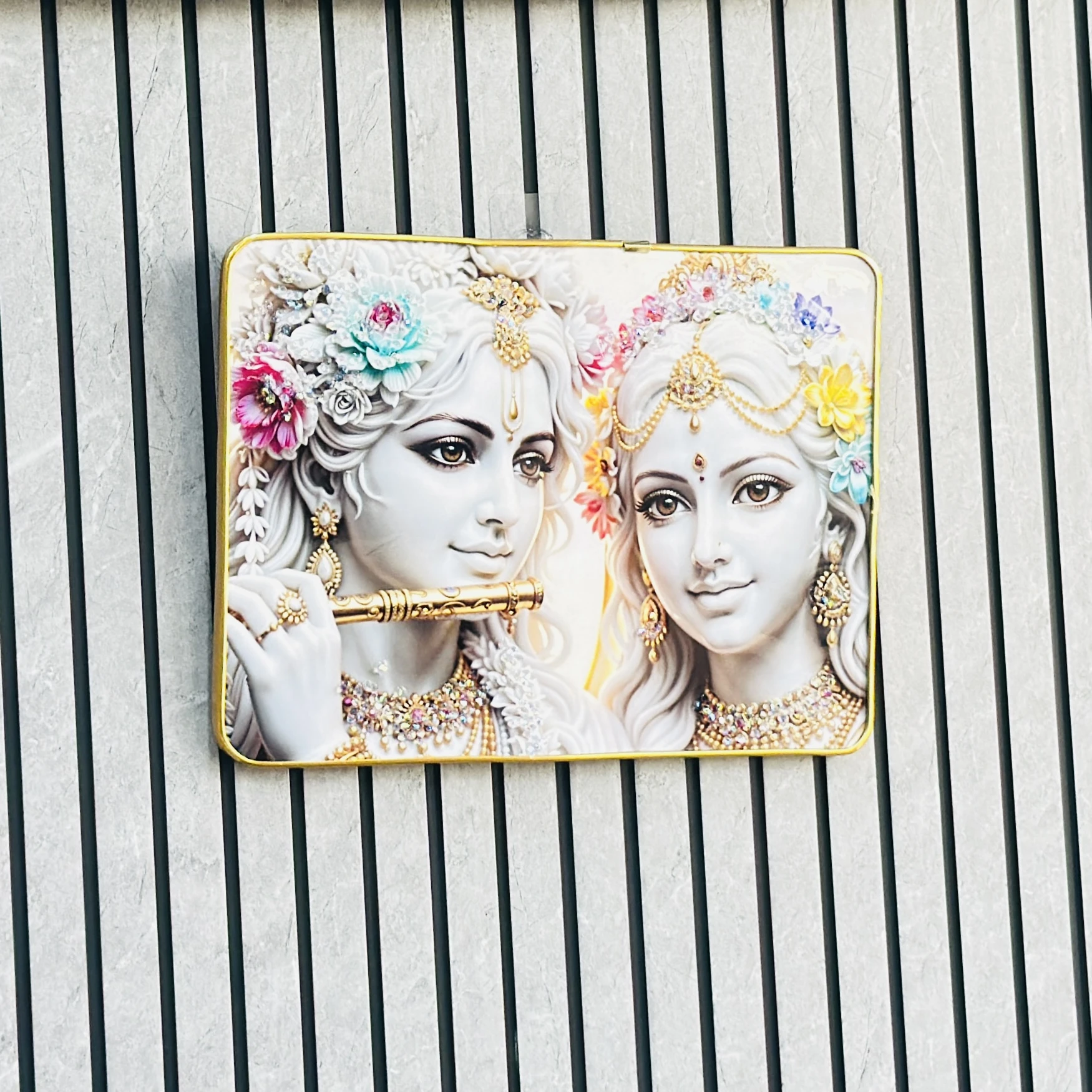 Radha Krishna wall painting… P4V5GX