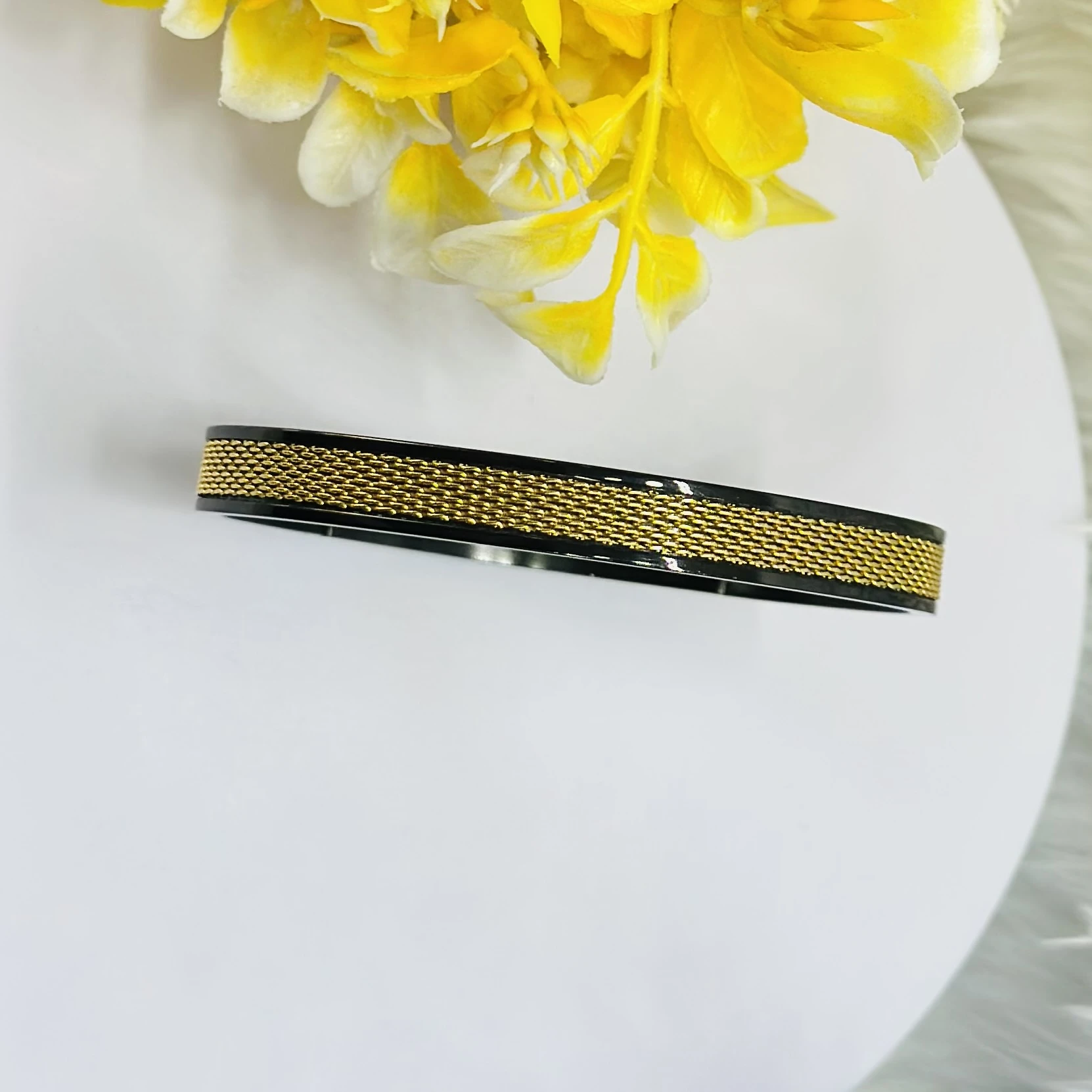 Gold plated Breslet (Kada)