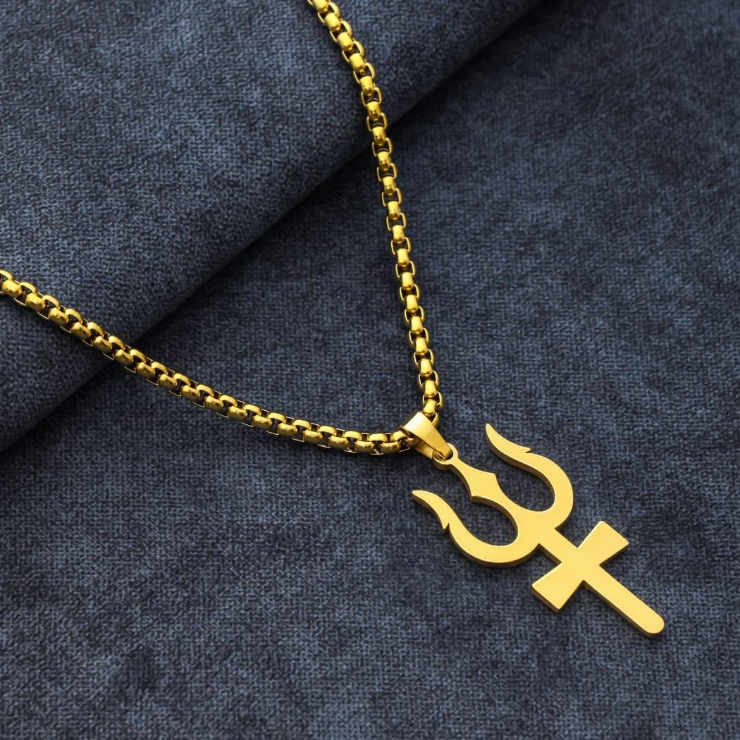 Gold plated pendant