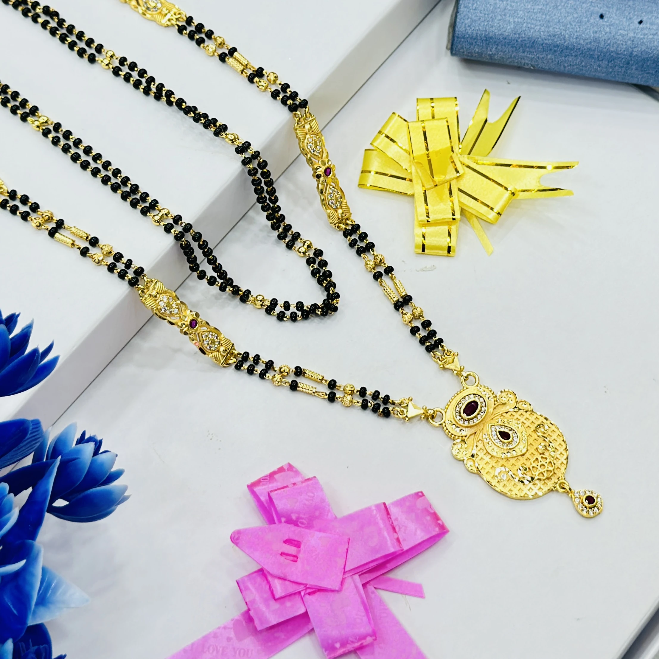 Gold plated Mangalsutra