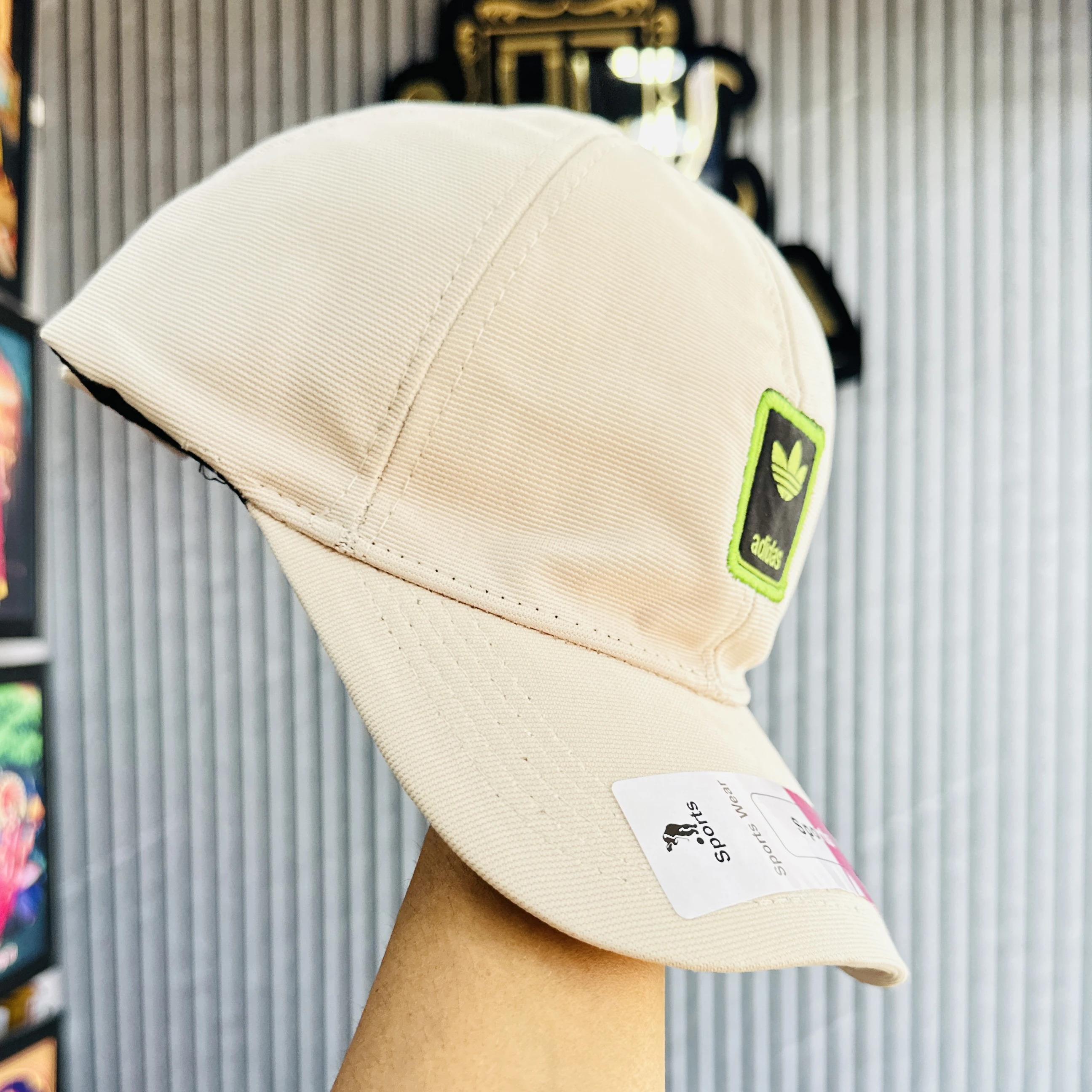 Adidas Originals beige baseball cap