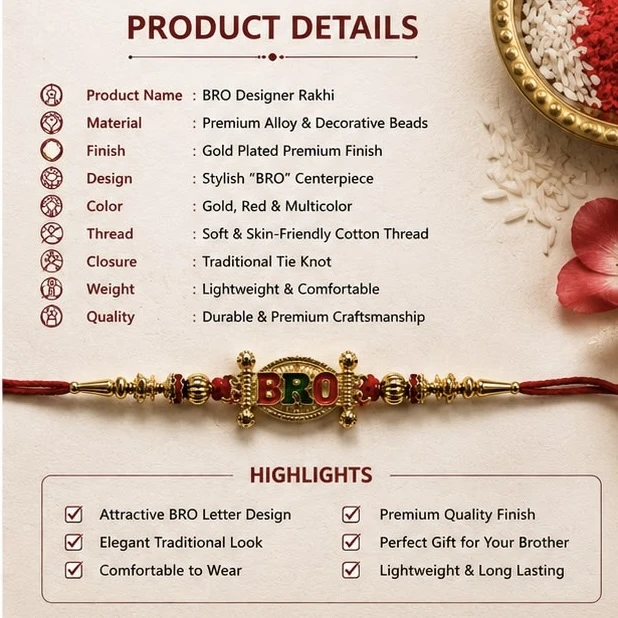 Premium Rakhi Design