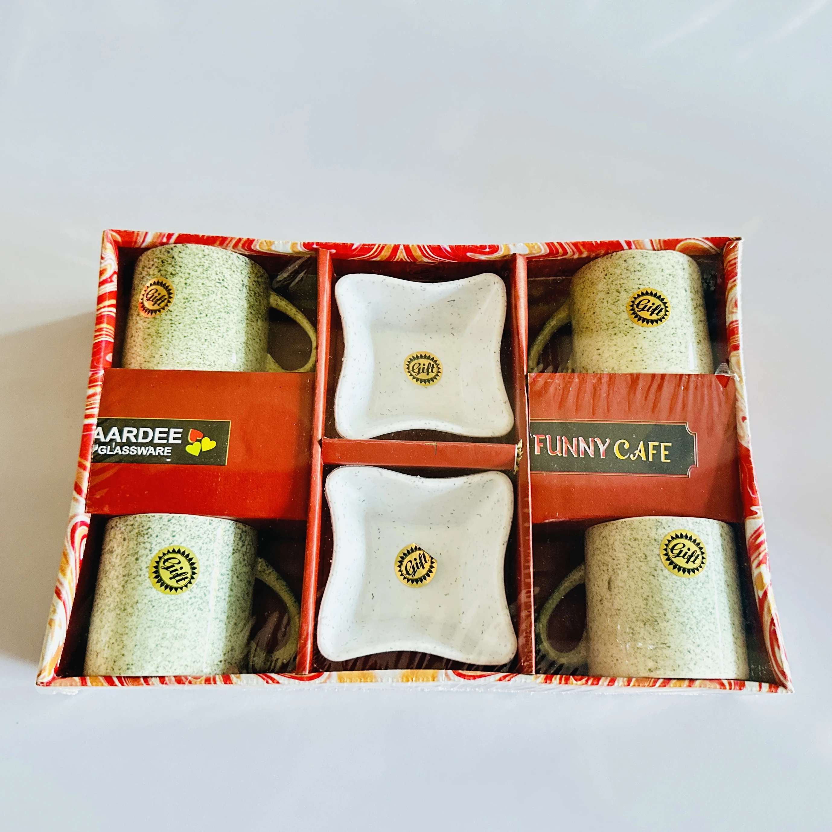 Ceramic cupset gift… TFJJ5H