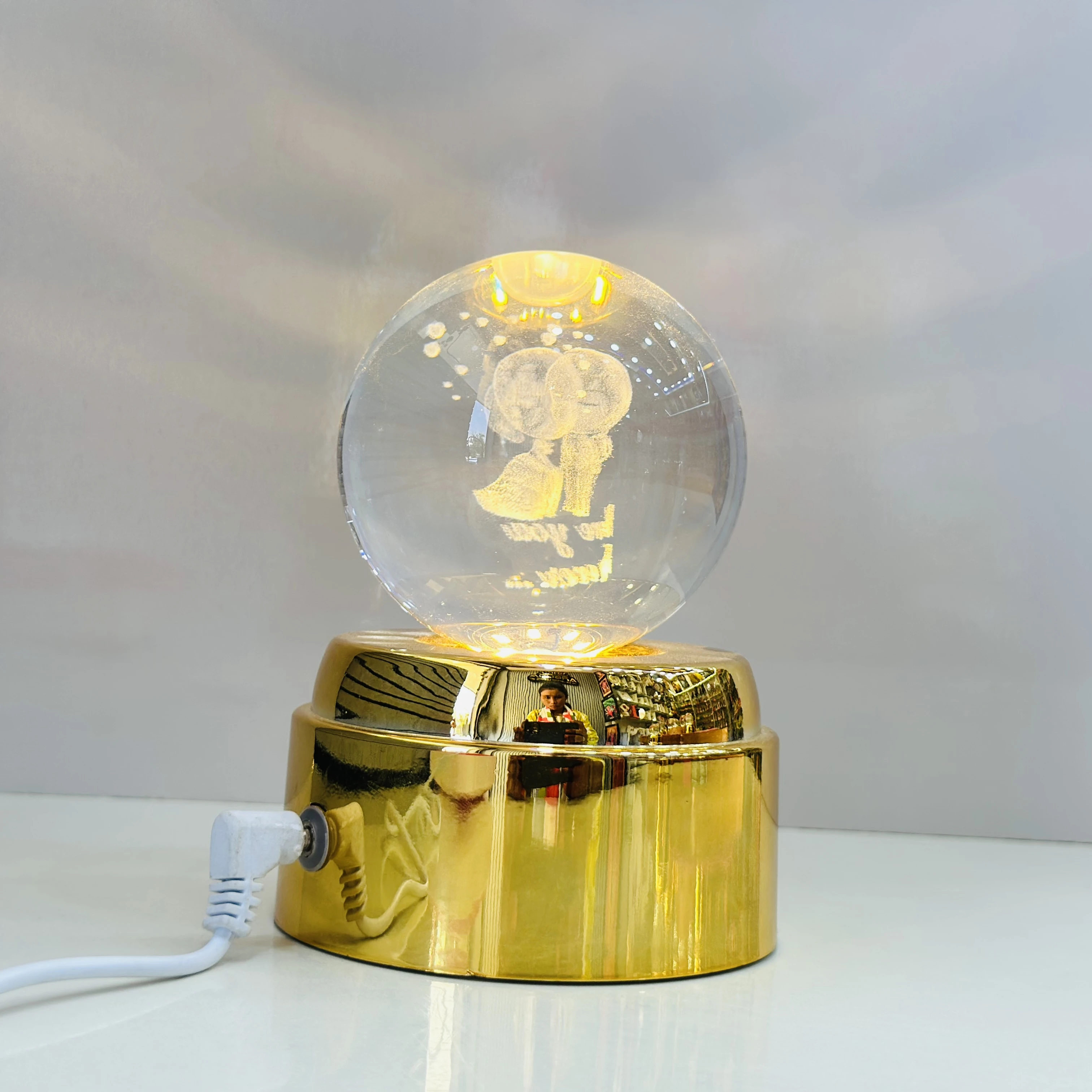 LED Galaxy Crystal Ball(SKU-055VKI)
