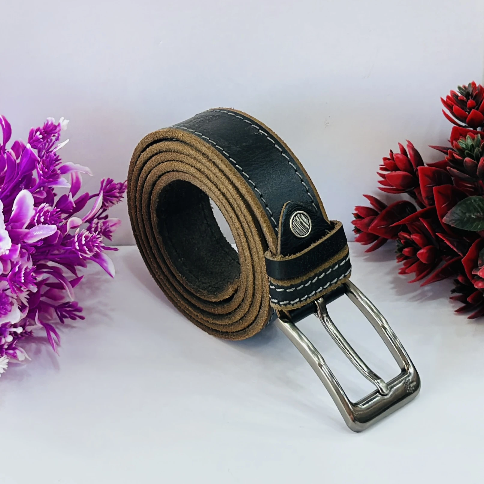 Mens Genuine Leather Belt