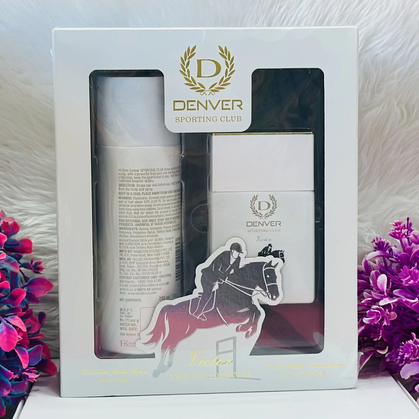 Denver Sporting Club Victor gift set for men