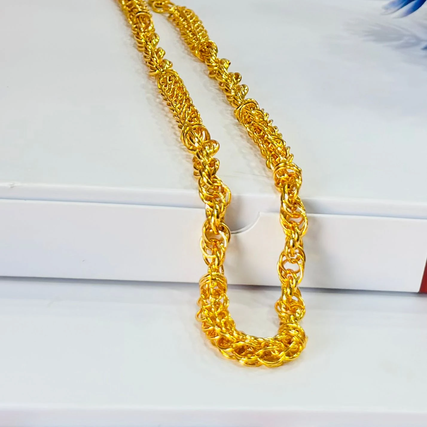 Stylish Gold plated design chain