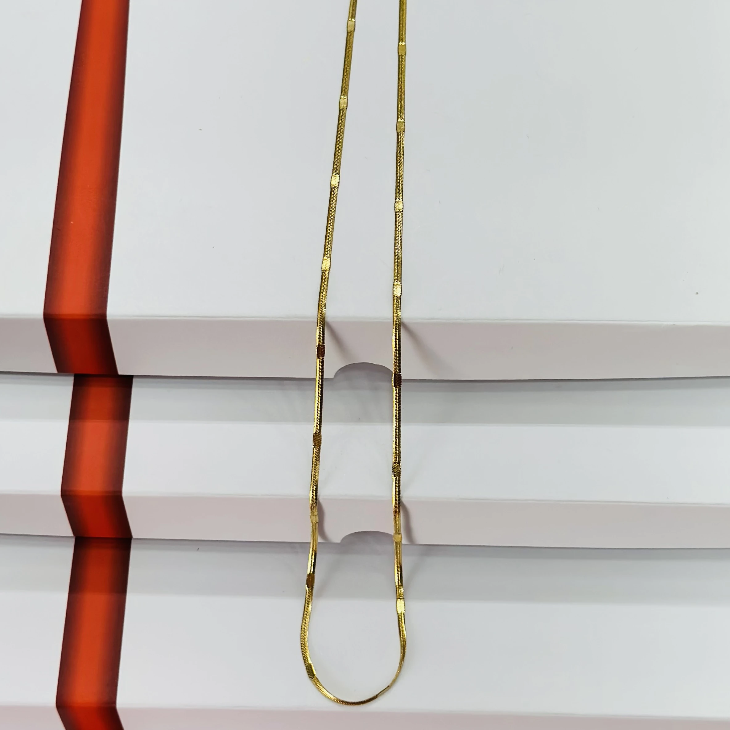 Gold plated chain