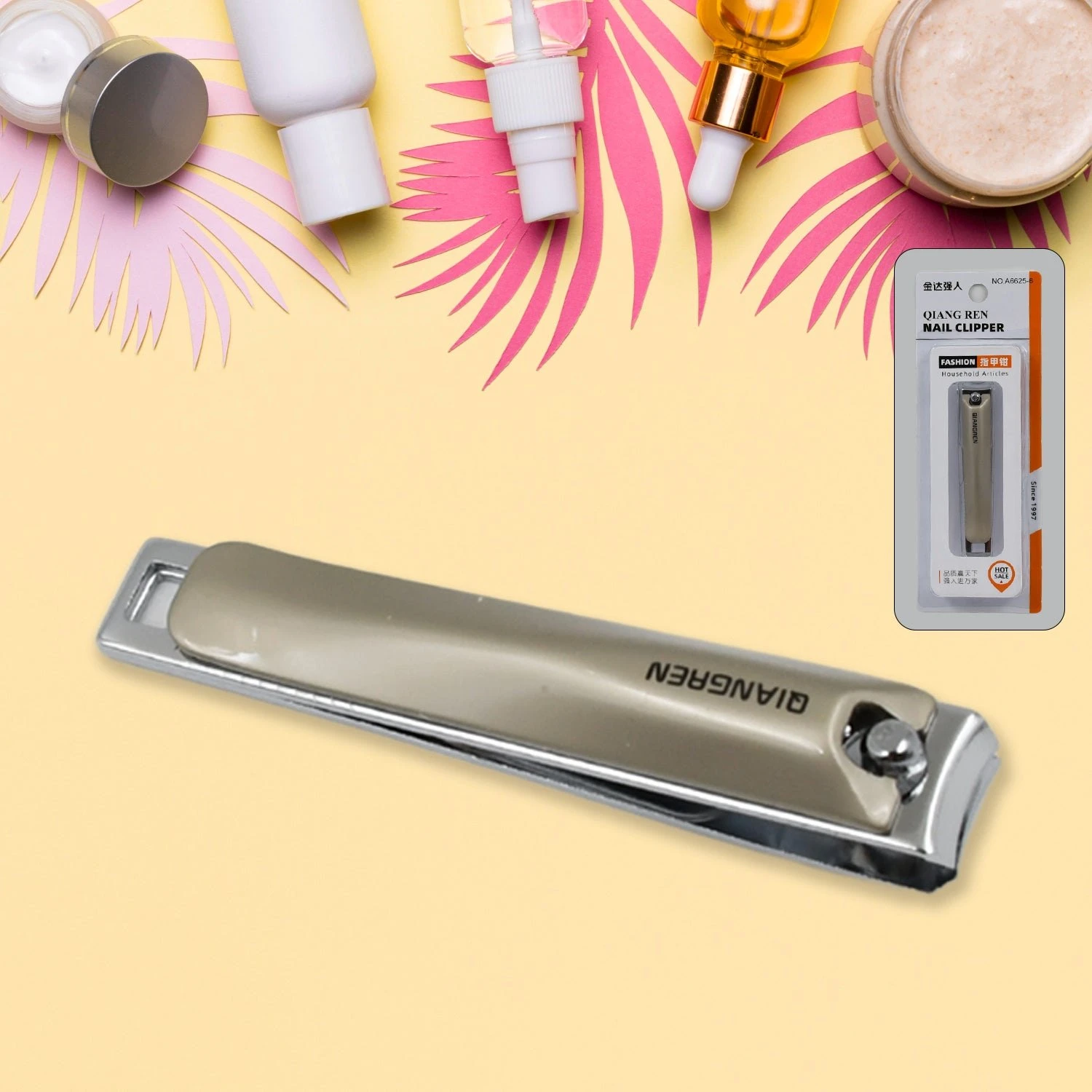 Qiangren brand stainless steel nail clipper