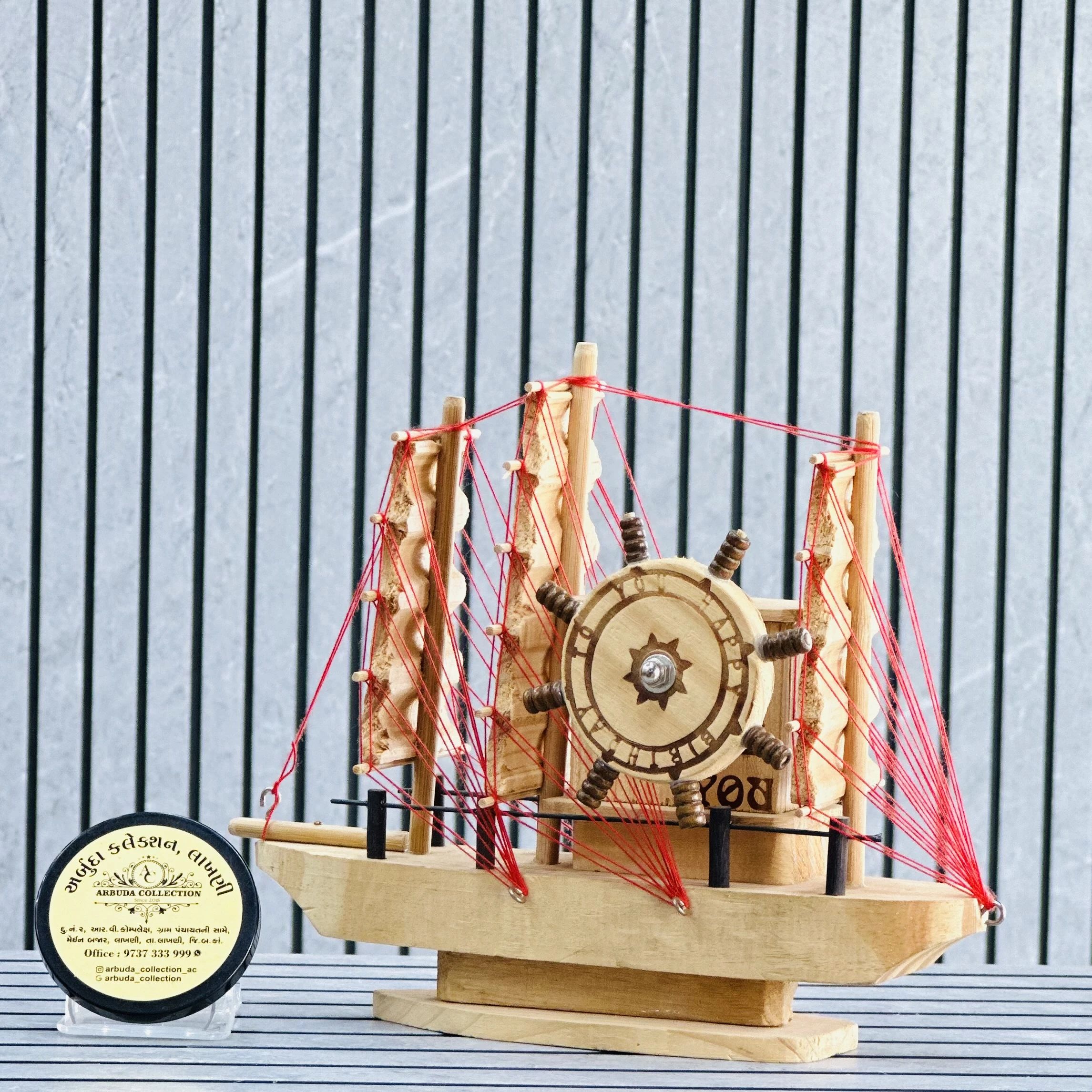 Wooden Sailing Ship Model