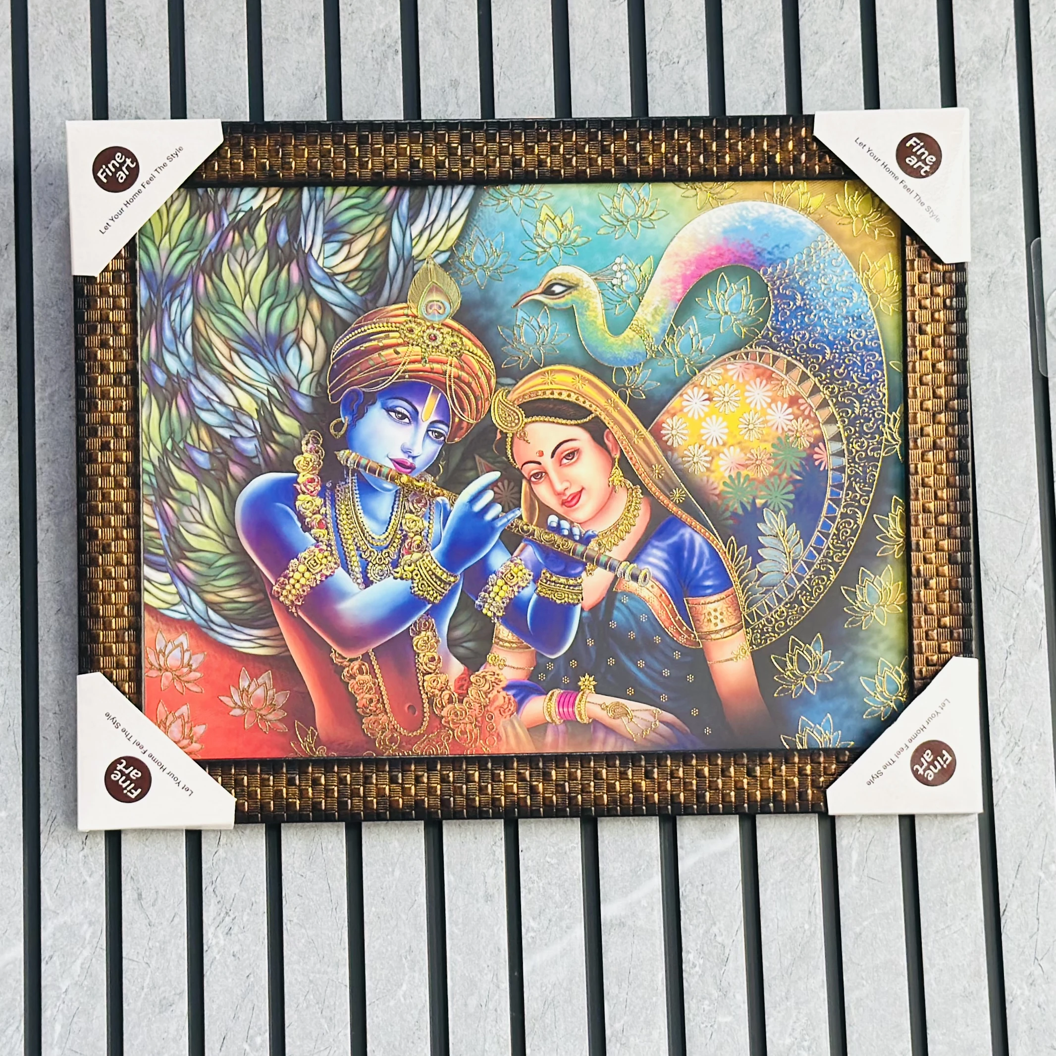 Radha Krishna frame (SKU-3US66I)