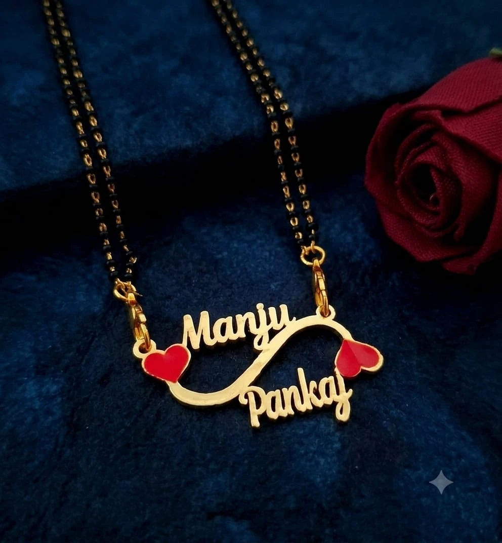 Personalised Double Name Mangalsutra