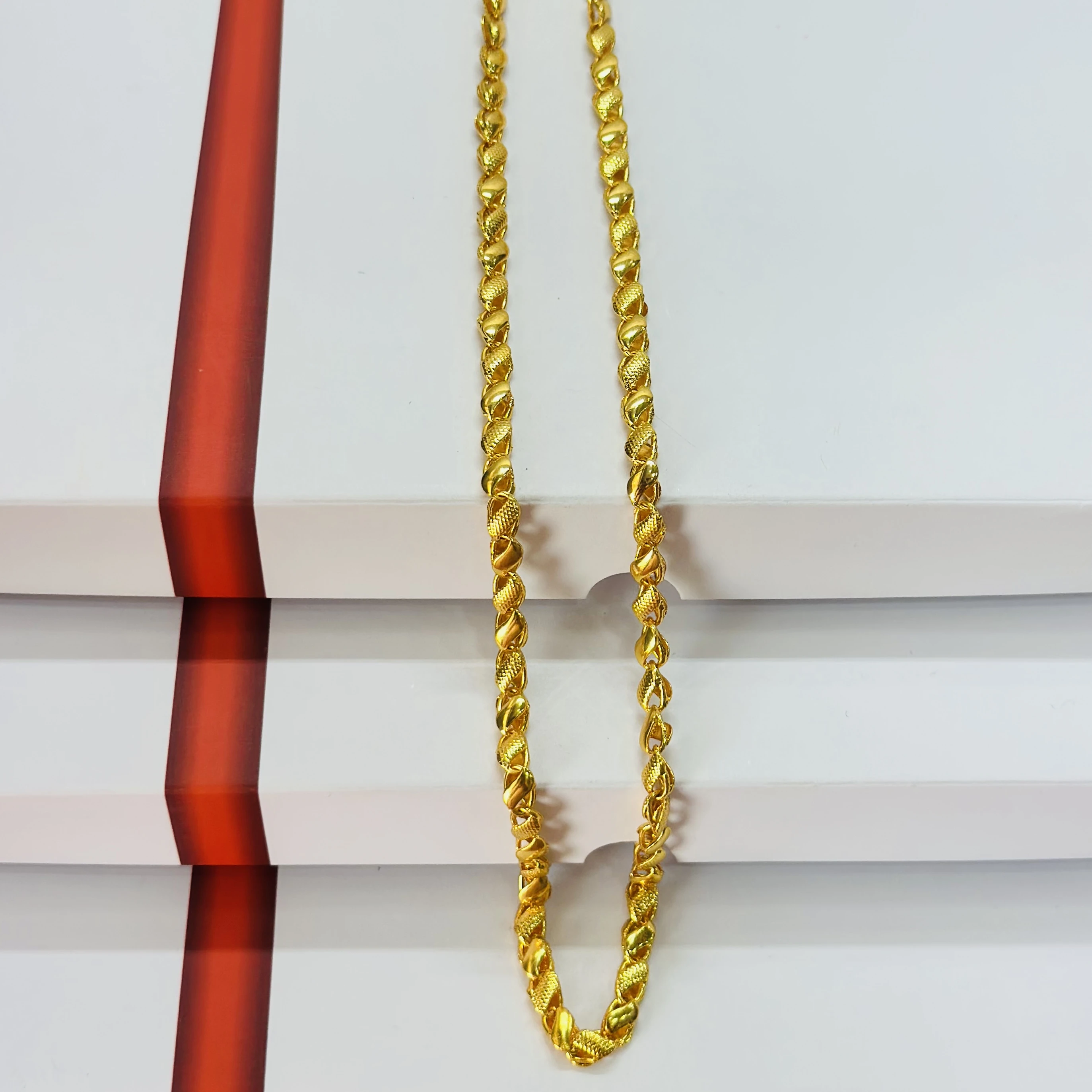 Gold plated design chain