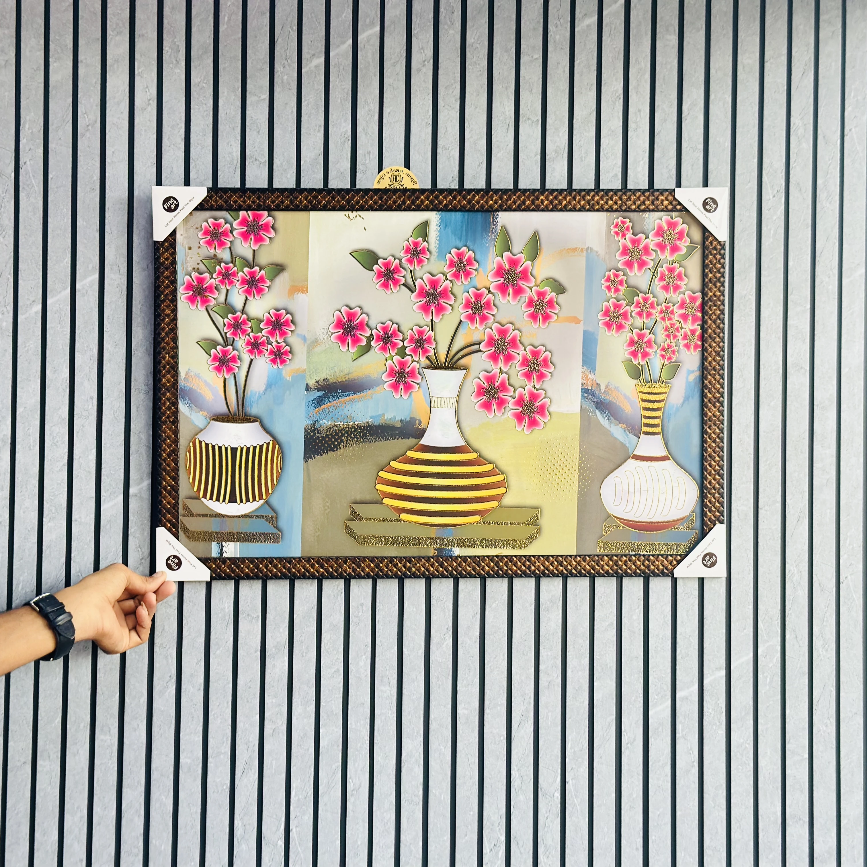 Flower Vase wall art painting ( SKU- IL45XX)