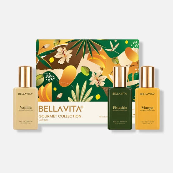 Bellavita Gourmet Collection Eau de Parfum Gift Set.