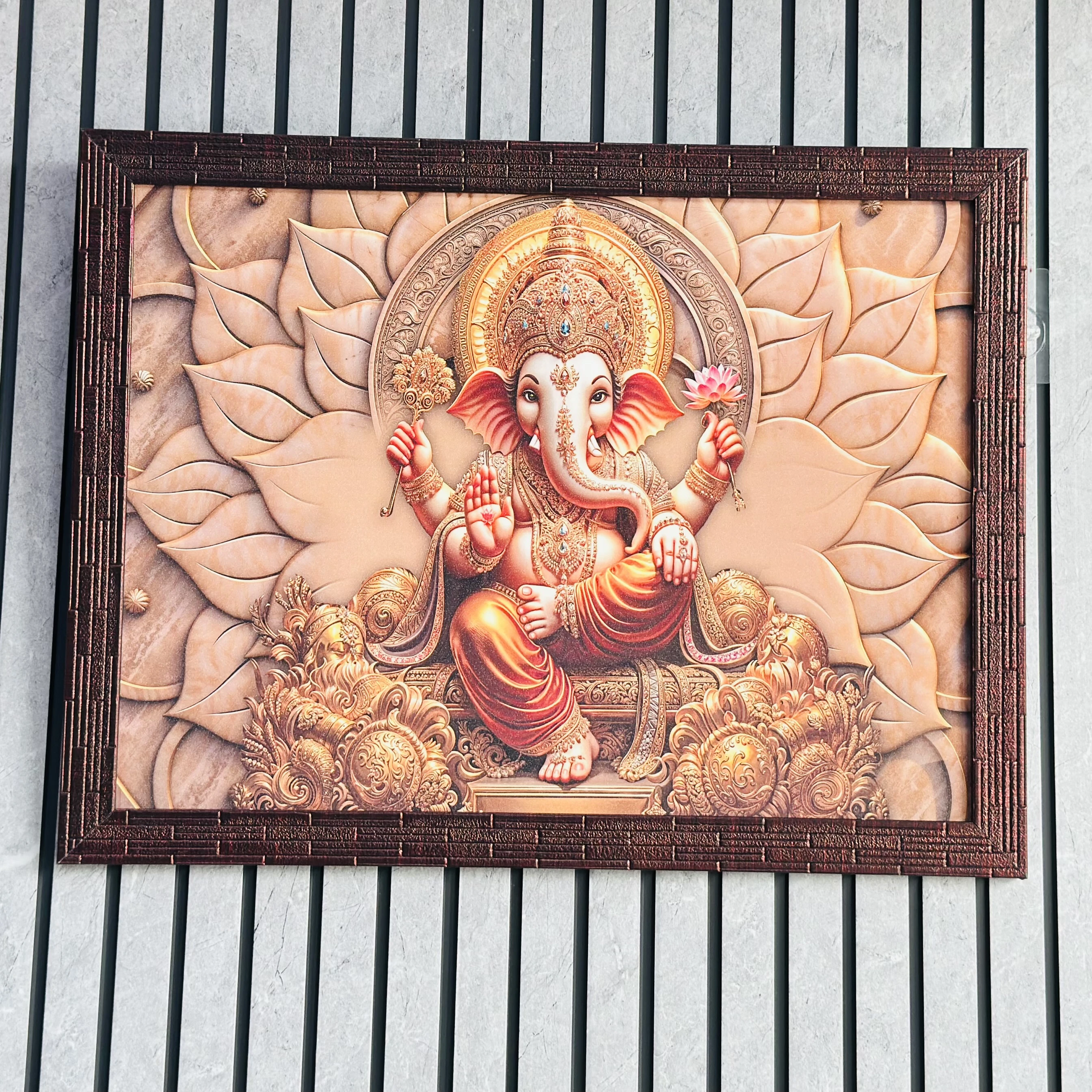 3D wall art of Lord Ganesha(SKU-XONTWI)