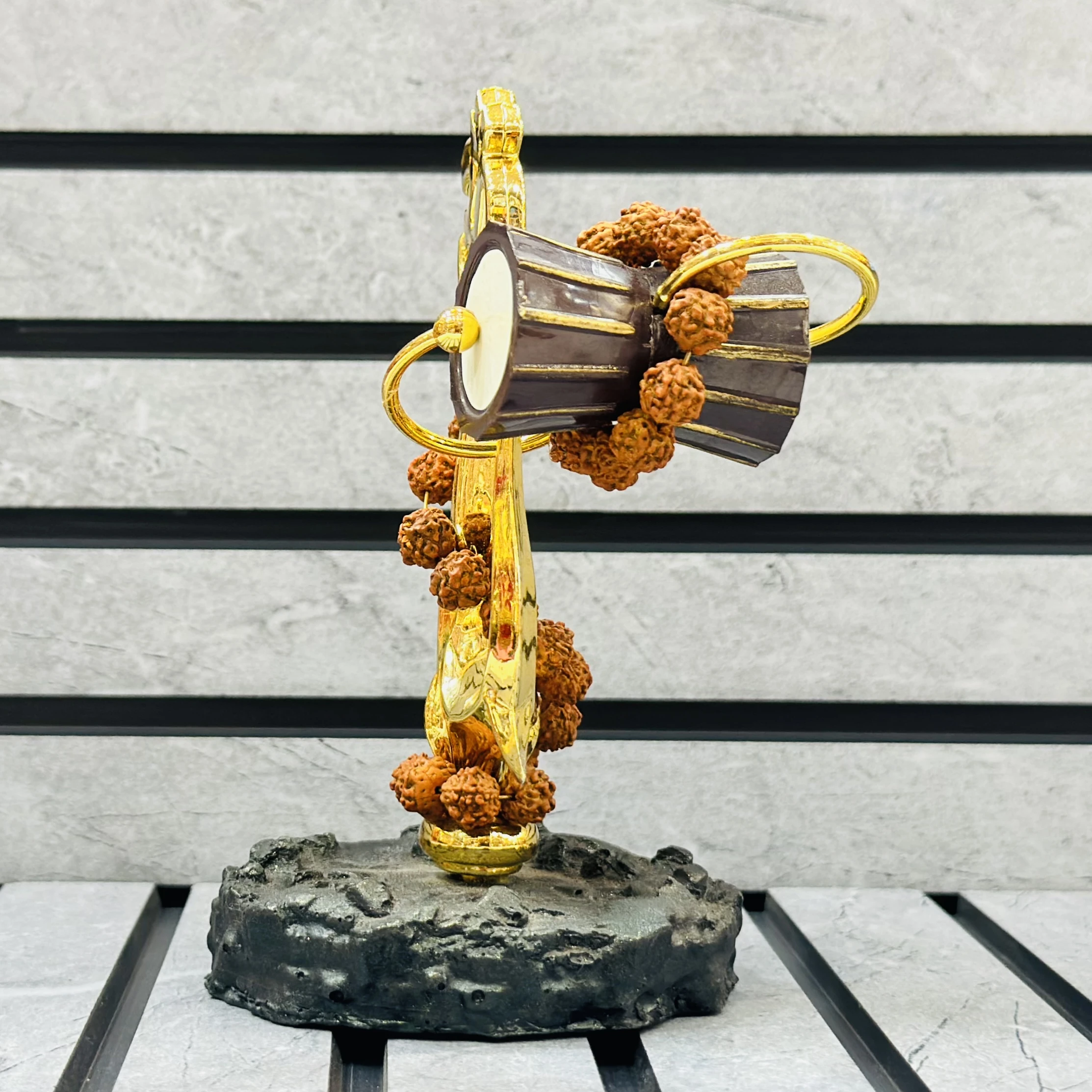 Om Trishul Idol Decorative Showpiece