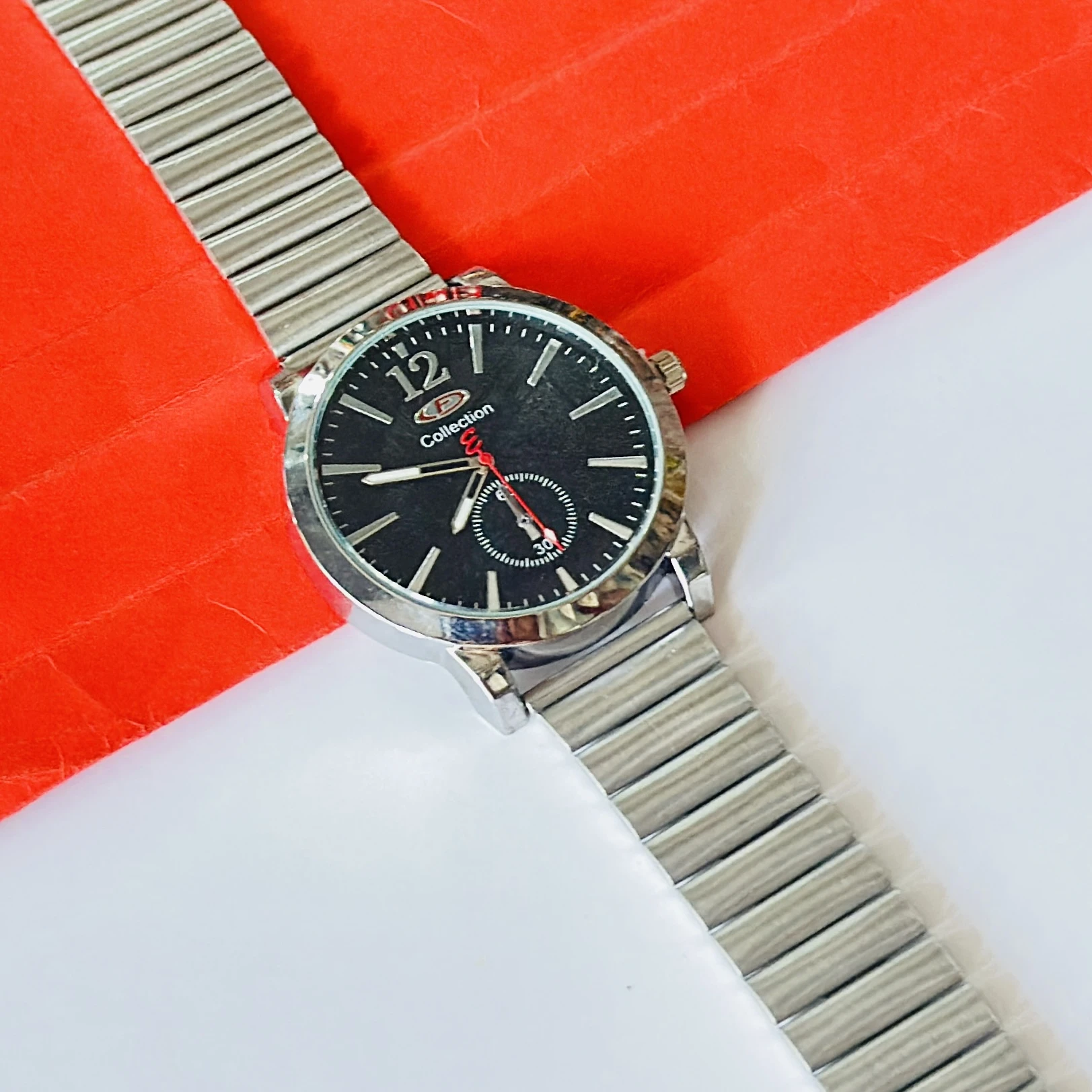 Silver Coloured Analogue Watch