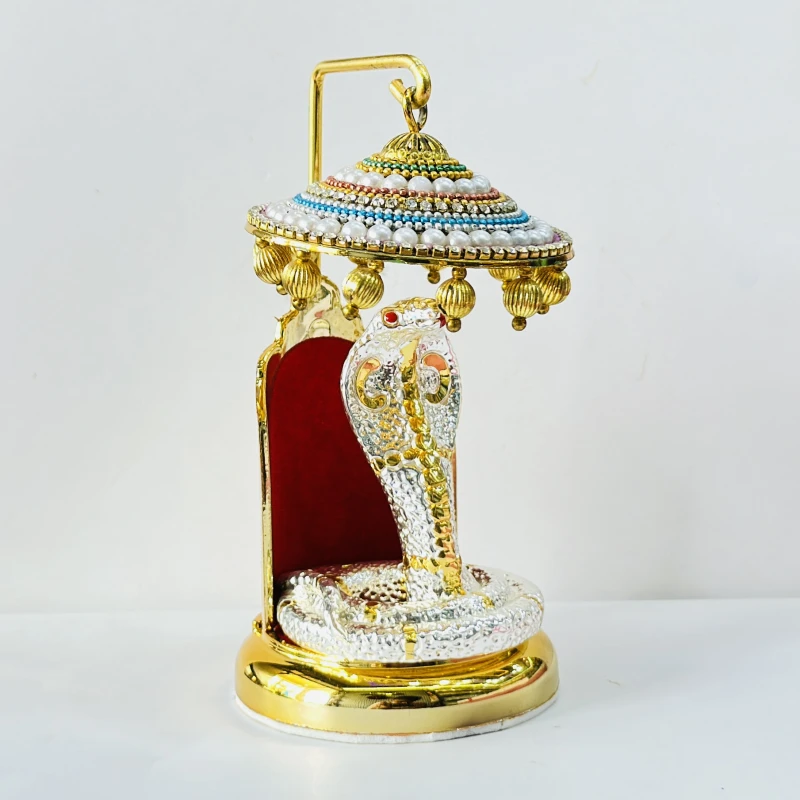 Silver - Gold Plated Goga bapa murti