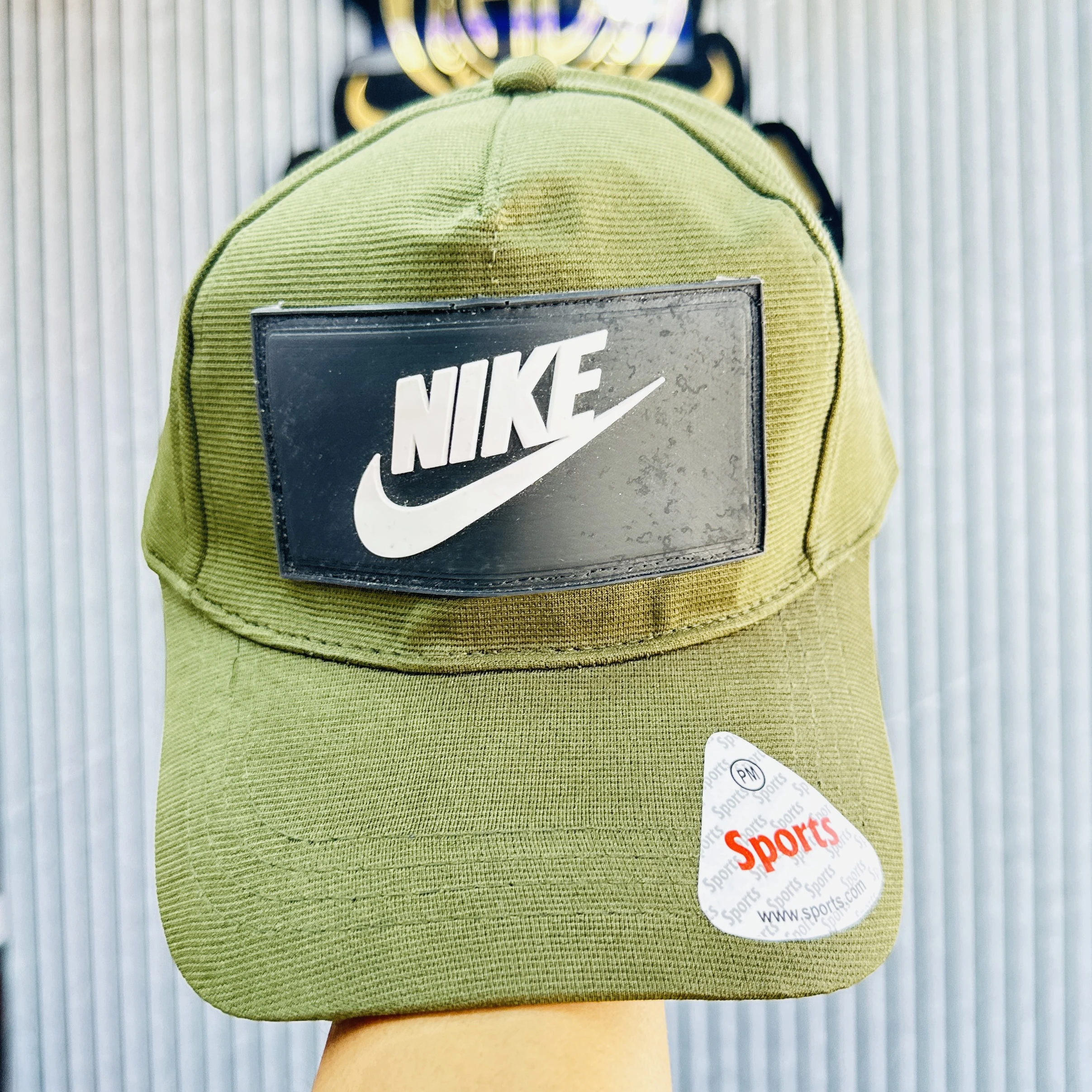 Nike Sportswear Classic 99 Trucker Cap in olive green.