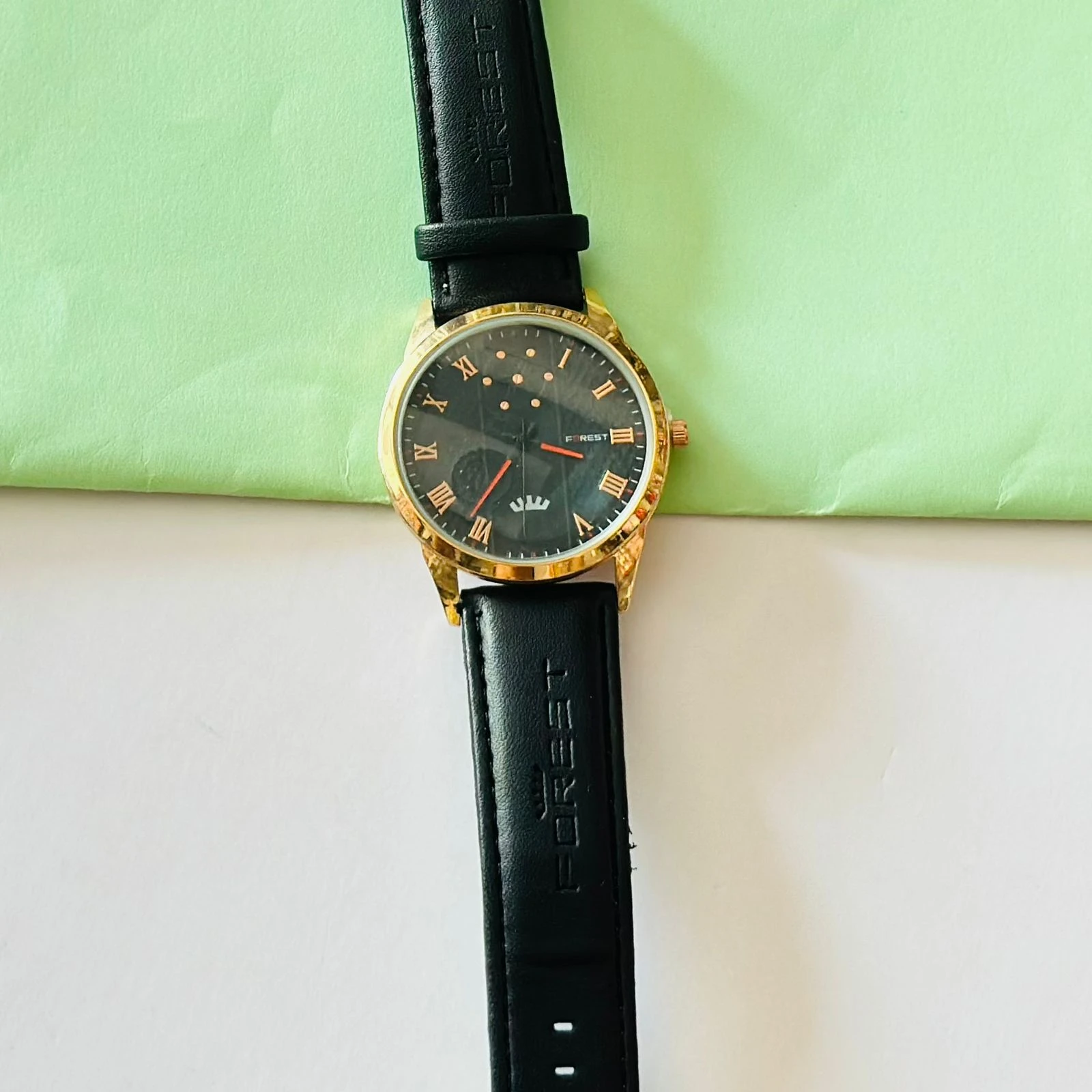 Black analog watch For man’s