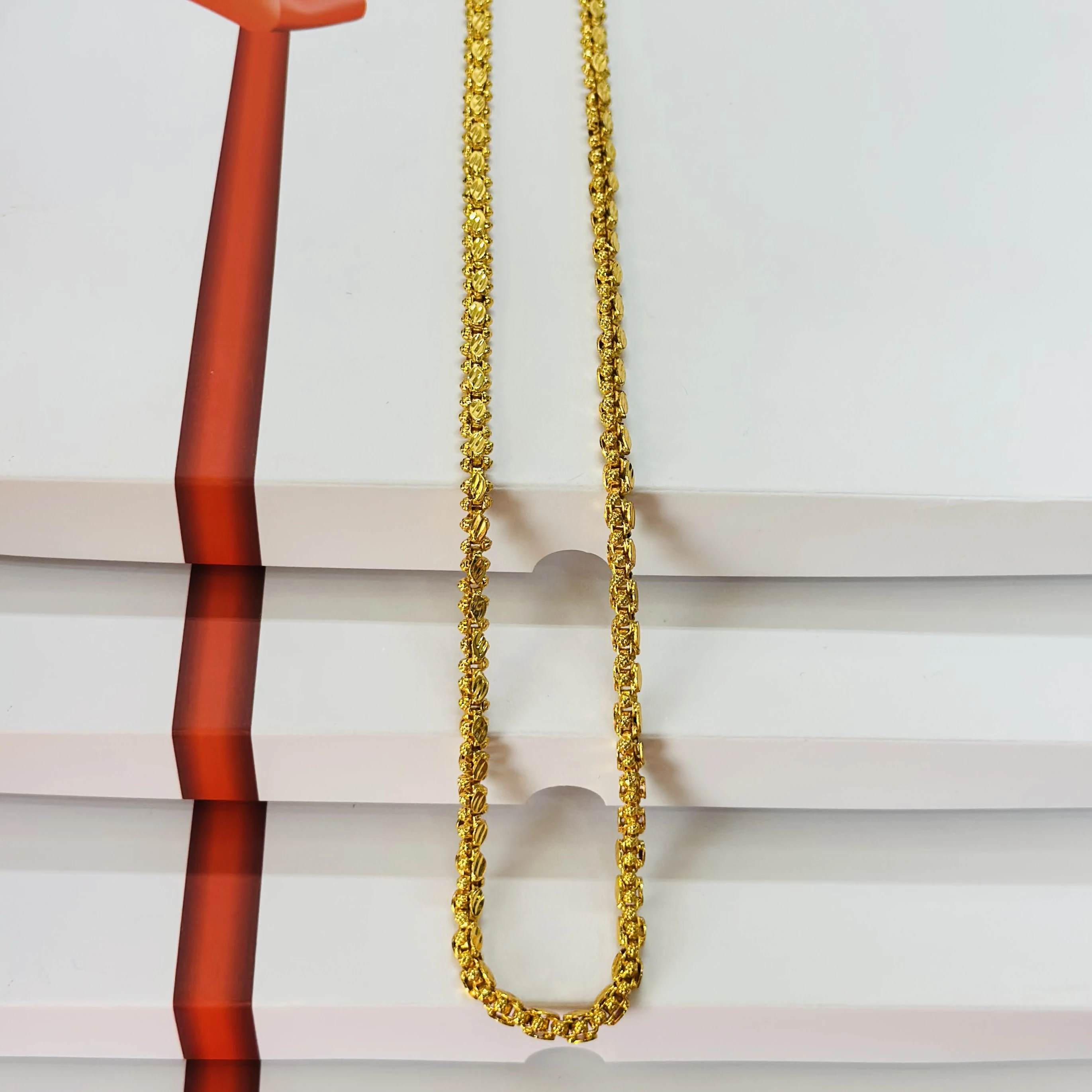 Gold plated design chain