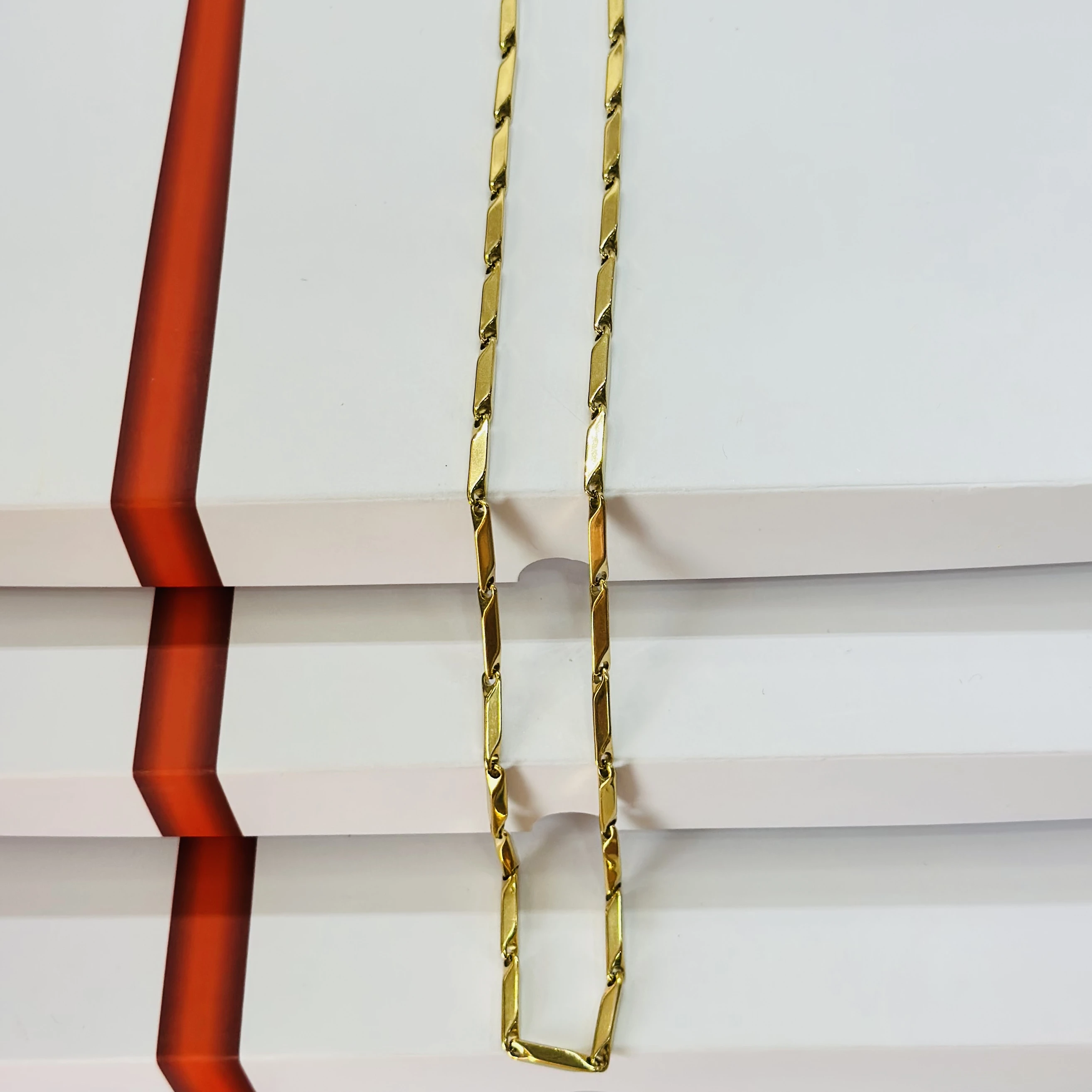Gold plated design chain