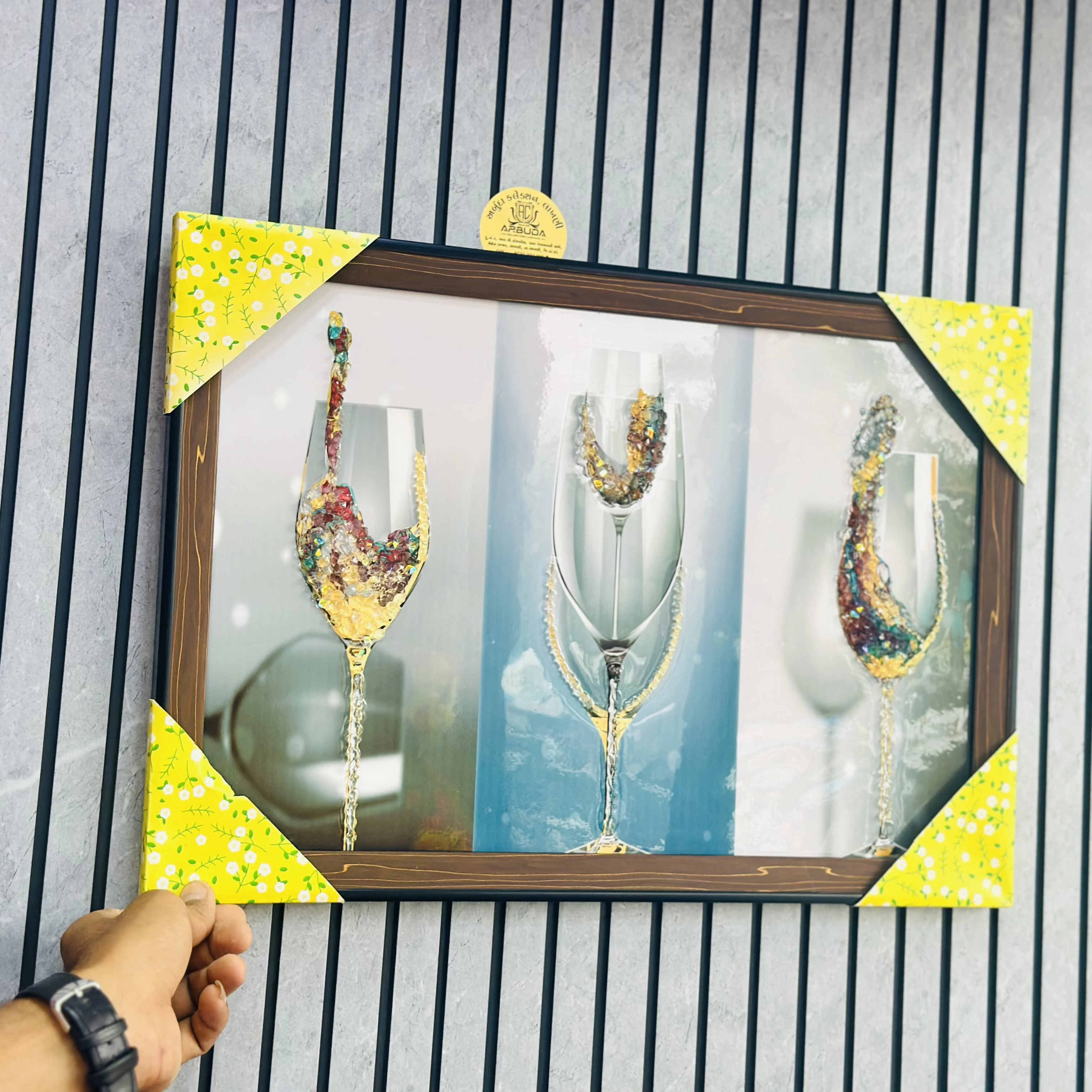 "Giclee " print on canvas. (SKU-GW39VK)