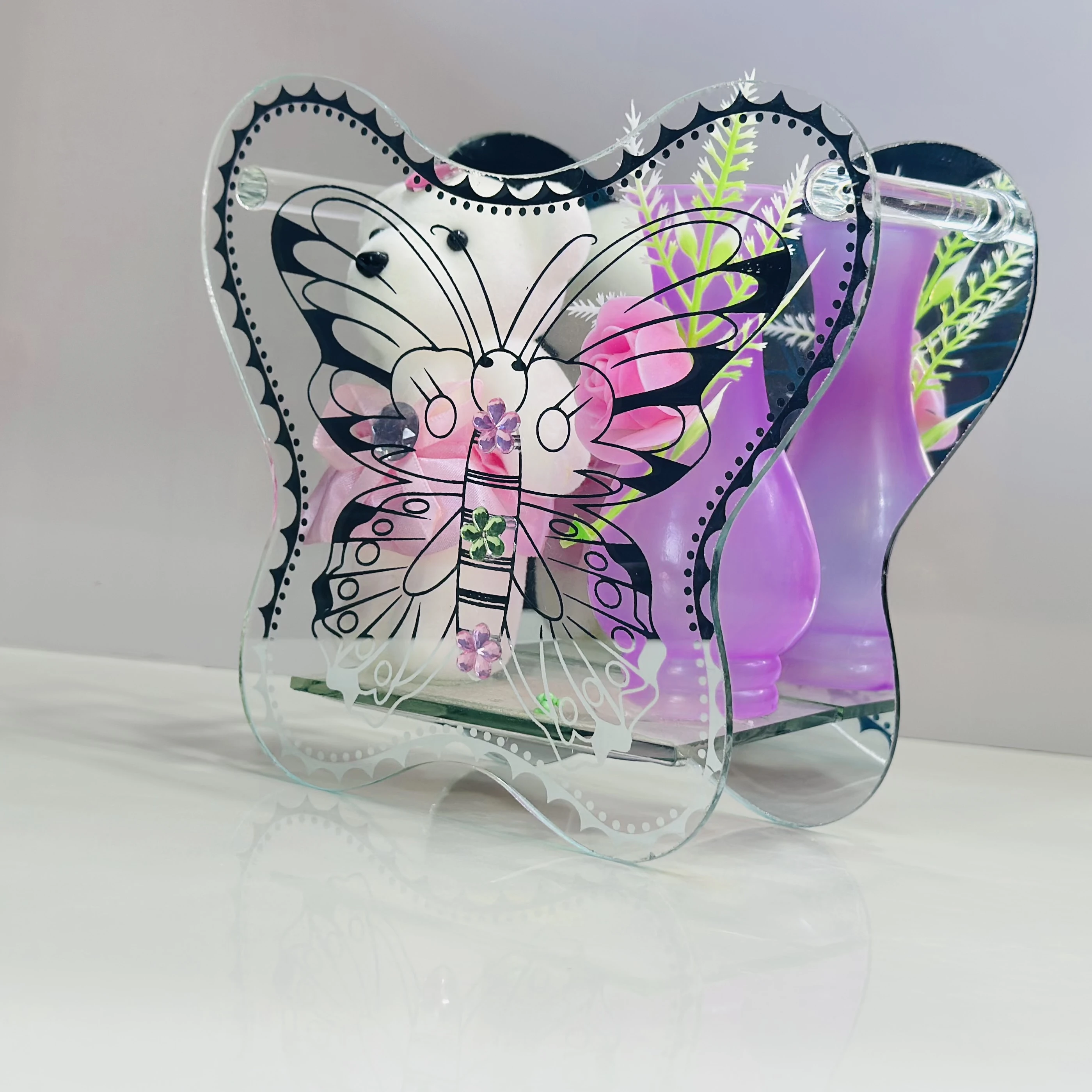 Butterfly -shaped flower vase(SKU-ZZGS45)