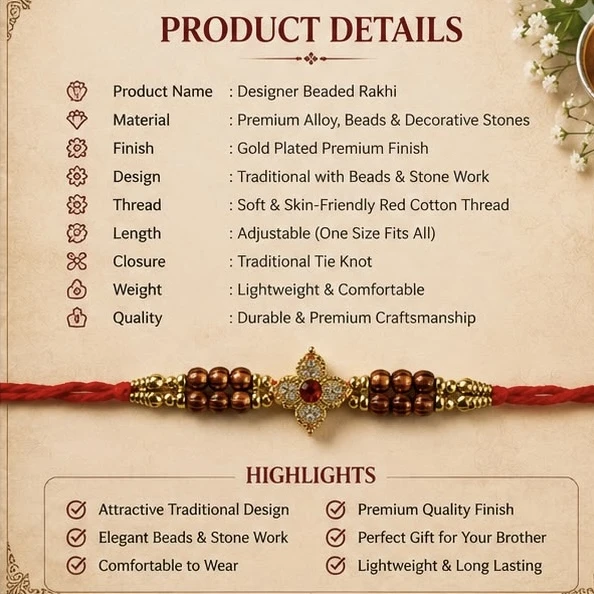 Royal design Rakhi