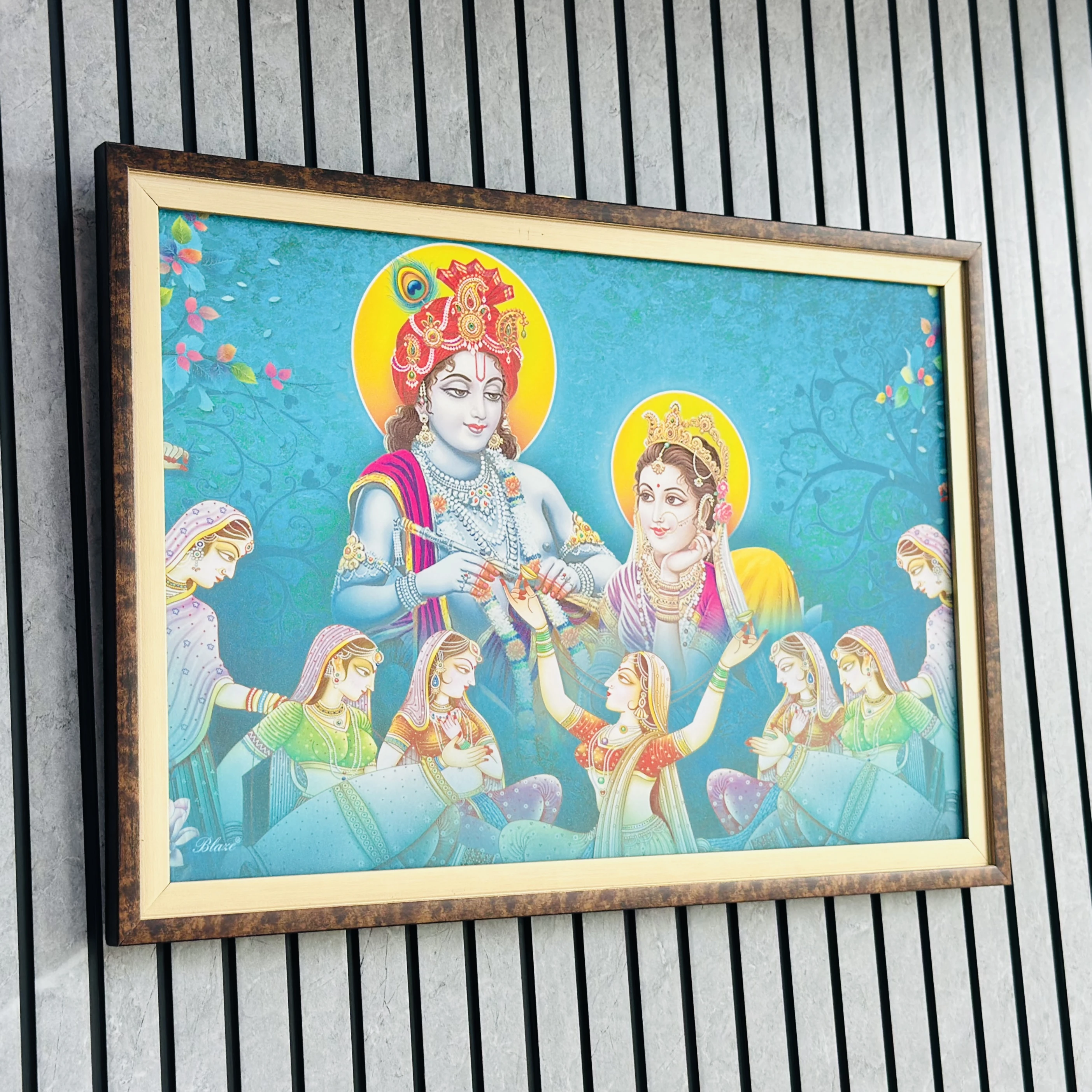 Radha Krishna frame (SKU-I26WC7)