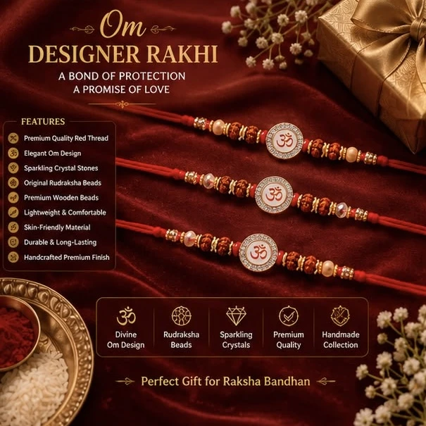 Om Designer Rakhis