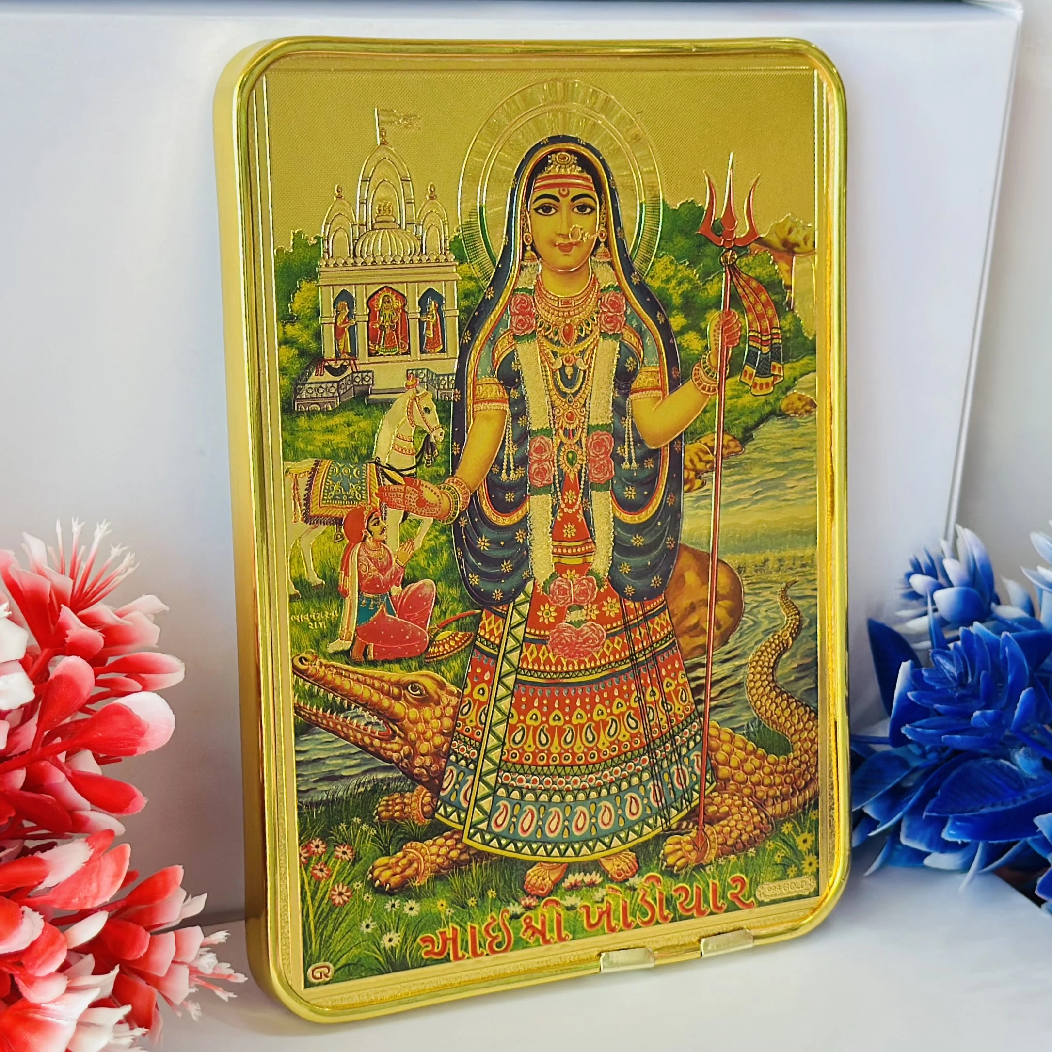 Hindu folk goddess Khodiyar Maa.