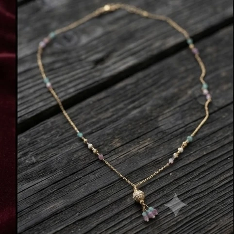 Gold plated necklace