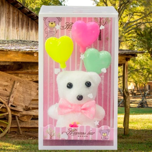 Teddy bear gift set or showpiece