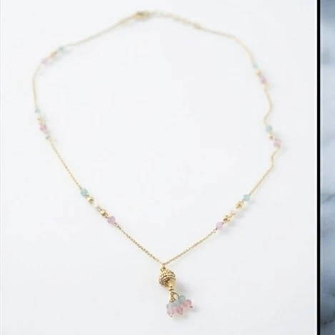Gold plated necklace