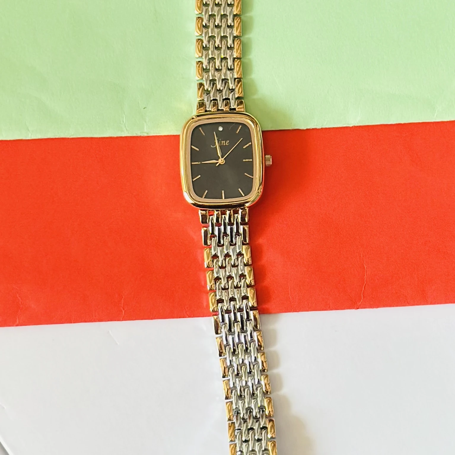 vintage Omega De Ville quartz watch